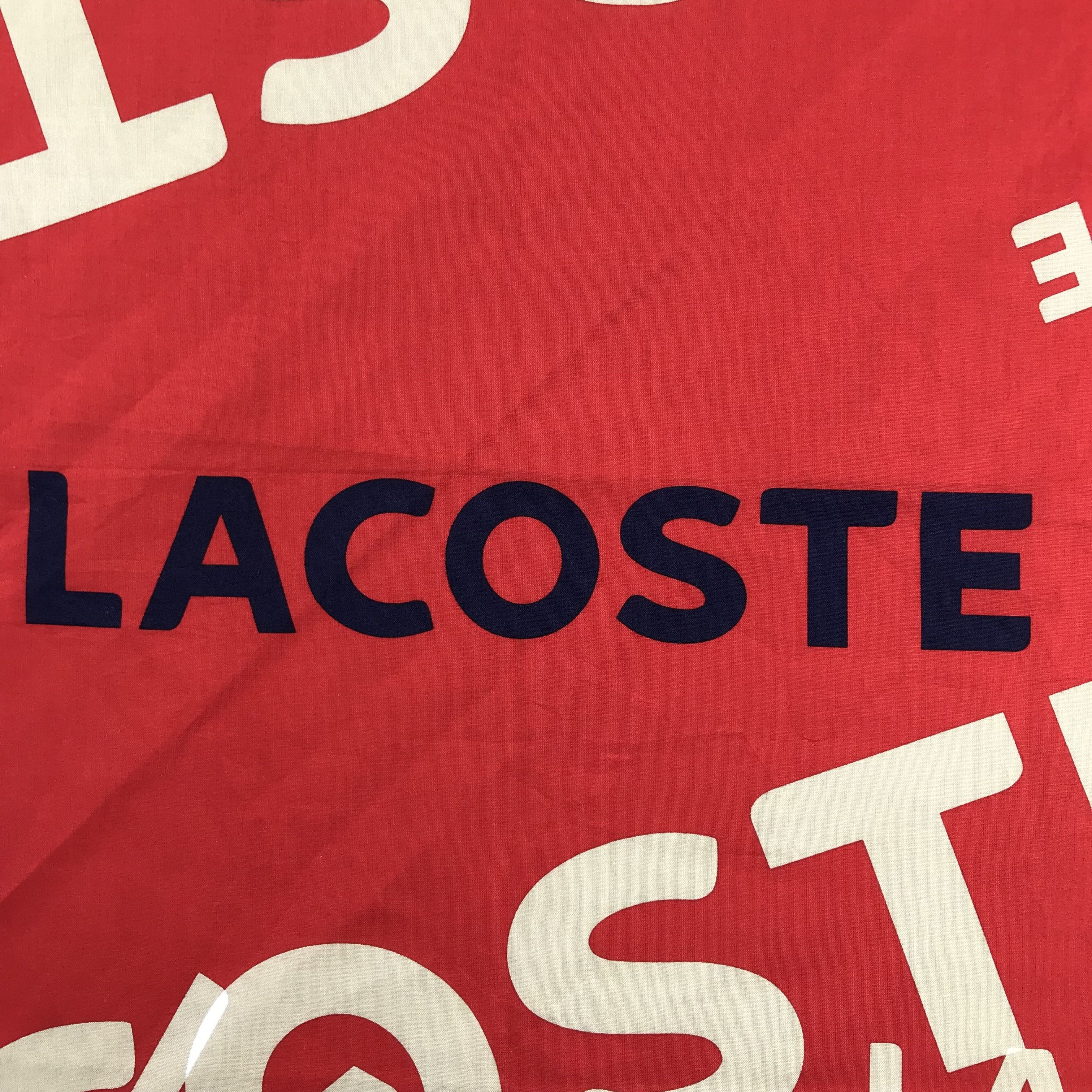 Lacoste Lacoste Handkerchief / Bandana / Neckerchief C734 Size ONE SIZE - 6 Thumbnail