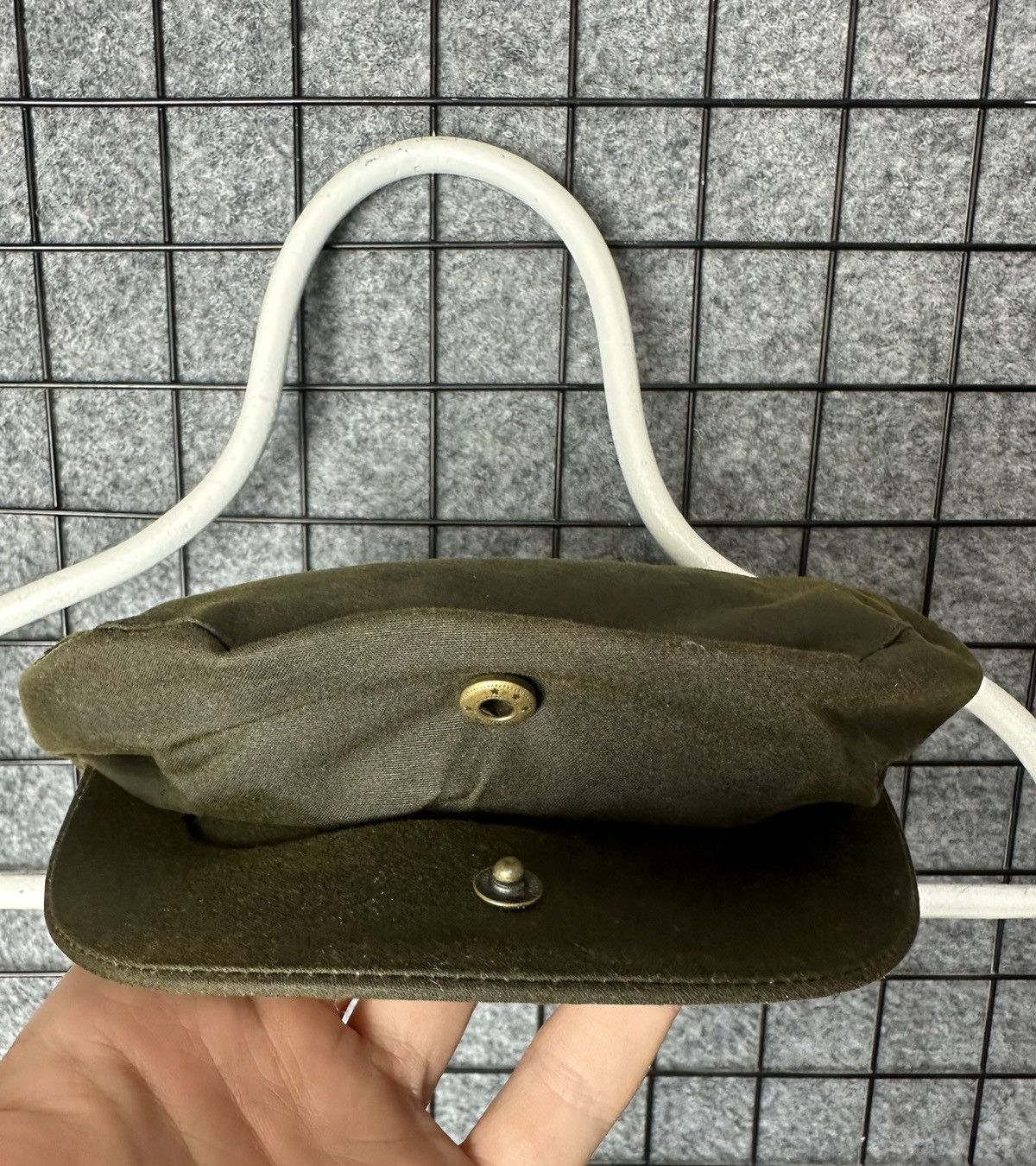 Vintage Vintage Waxed Cotton Hooligan Flat Cap Hat Size OS Size ONE SIZE - 5 Thumbnail