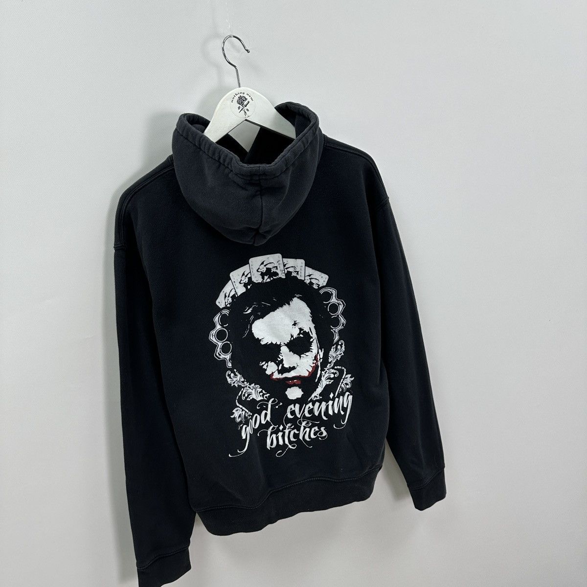 DC Comics Vintage 00s Joker Good Evening Bitches Pain hoodie y2k life Size US M / EU 48-50 / 2 - 6 Thumbnail