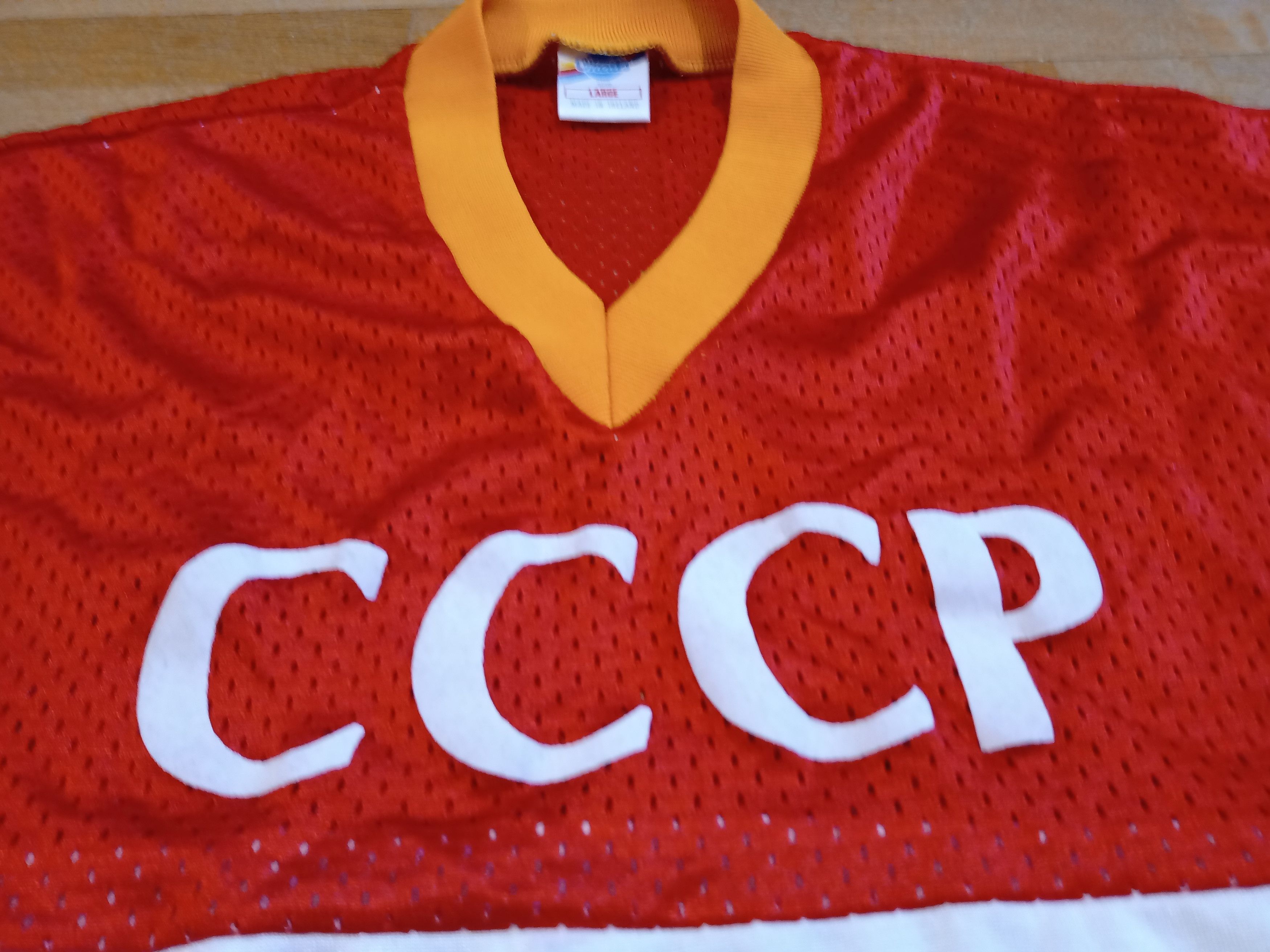 Vintage Vintage 1980s USSR Soviet Union Football Mesh Shirt O'Neills Size US L / EU 52-54 / 3 - 2 Thumbnail
