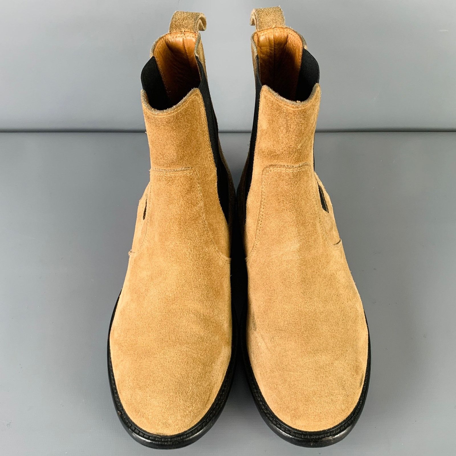 Isabel Marant ISABEL MARANT Size 8 -Galna- Tan Suede Chelsea Boots Size US 8 / EU 41 - 4 Thumbnail