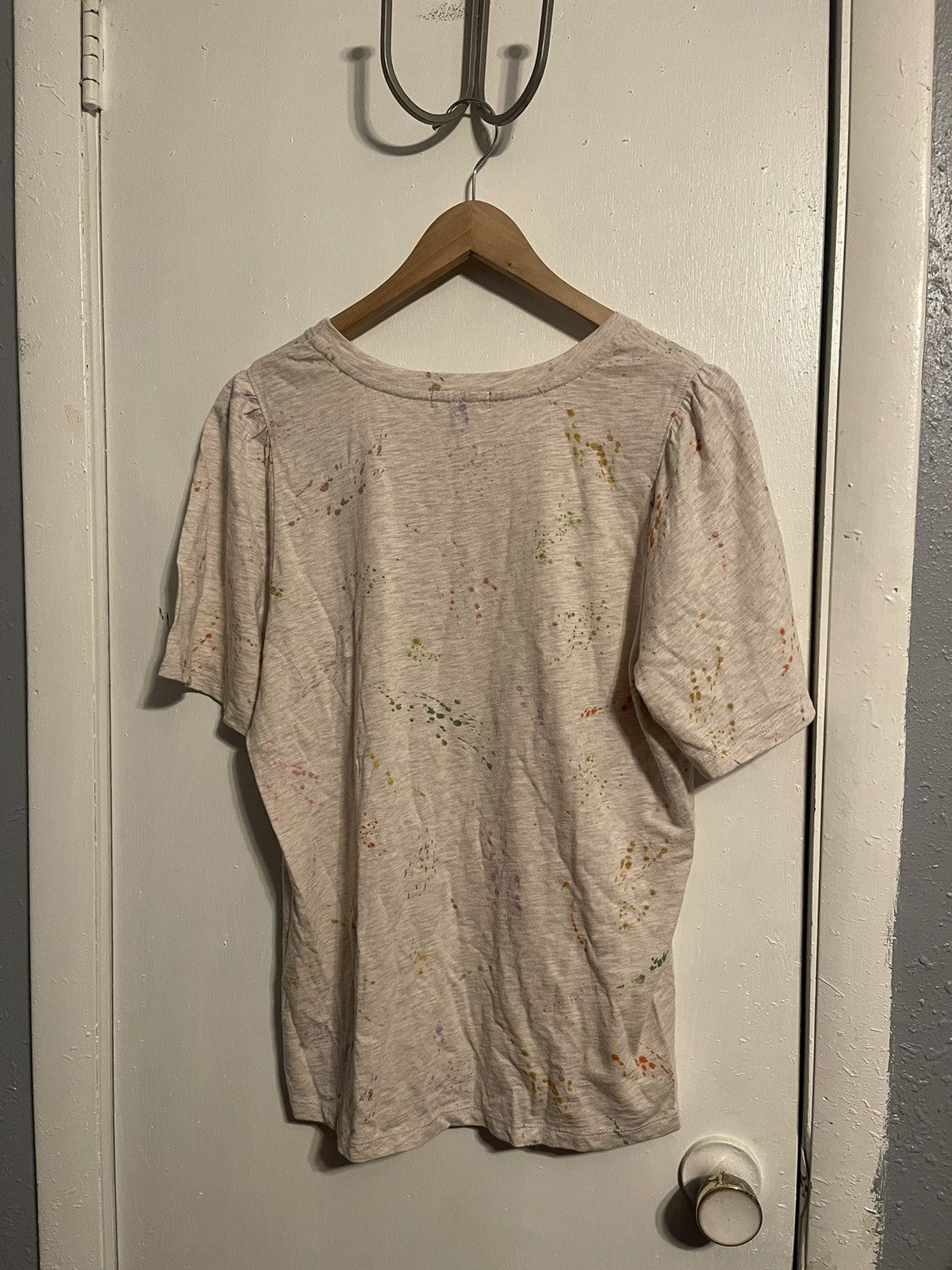 Vintage Democracy Splatter Tee Size M / US 6-8 / IT 42-44 - 4 Thumbnail