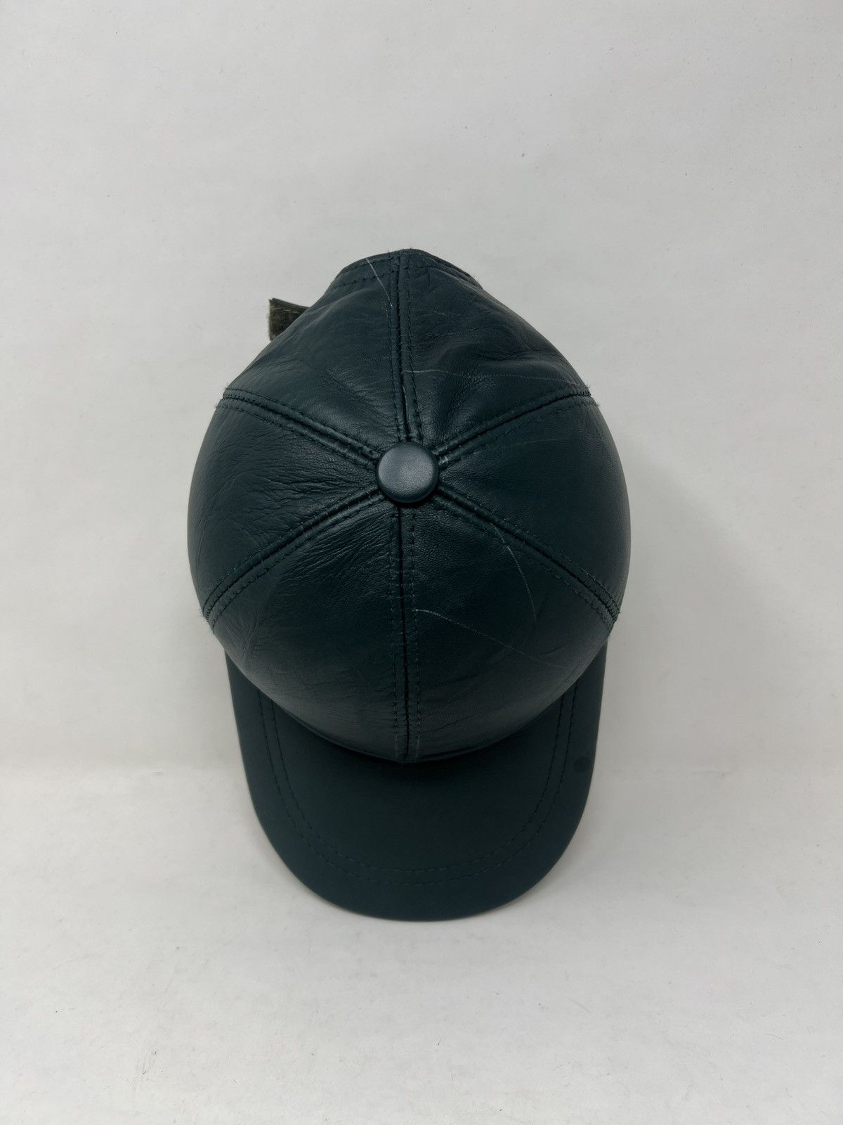 Japanese Brand Genuide Leather Suade Strapback Hat Size ONE SIZE - 6 Thumbnail