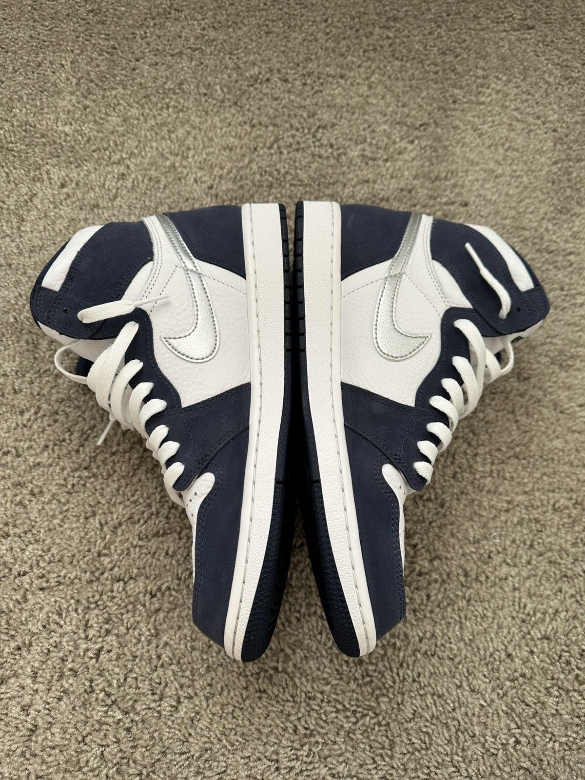 Jordan Brand Air Jordan 1 High COJP Midnight Navy Size US 10 / EU 43 - 2 Thumbnail