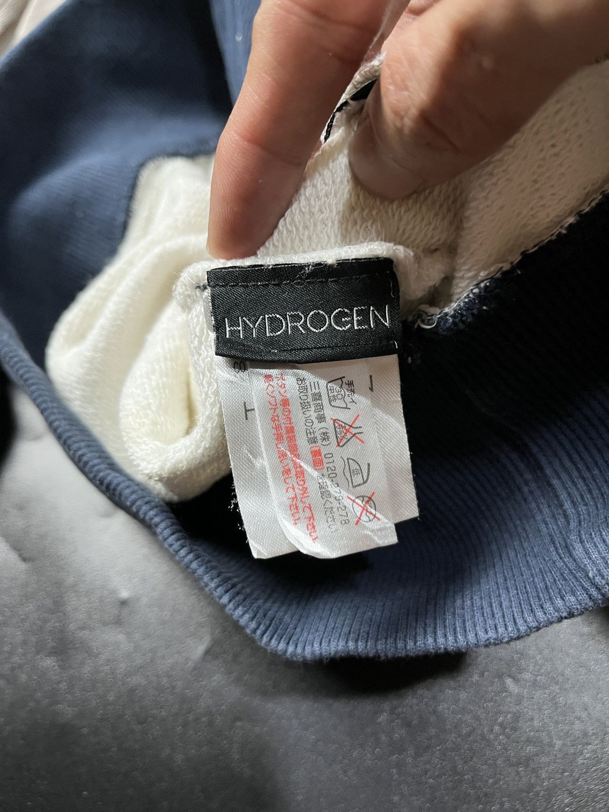 HYDROGEN HydroGen skull College hoodie Size US M / EU 48-50 / 2 - 5 Thumbnail