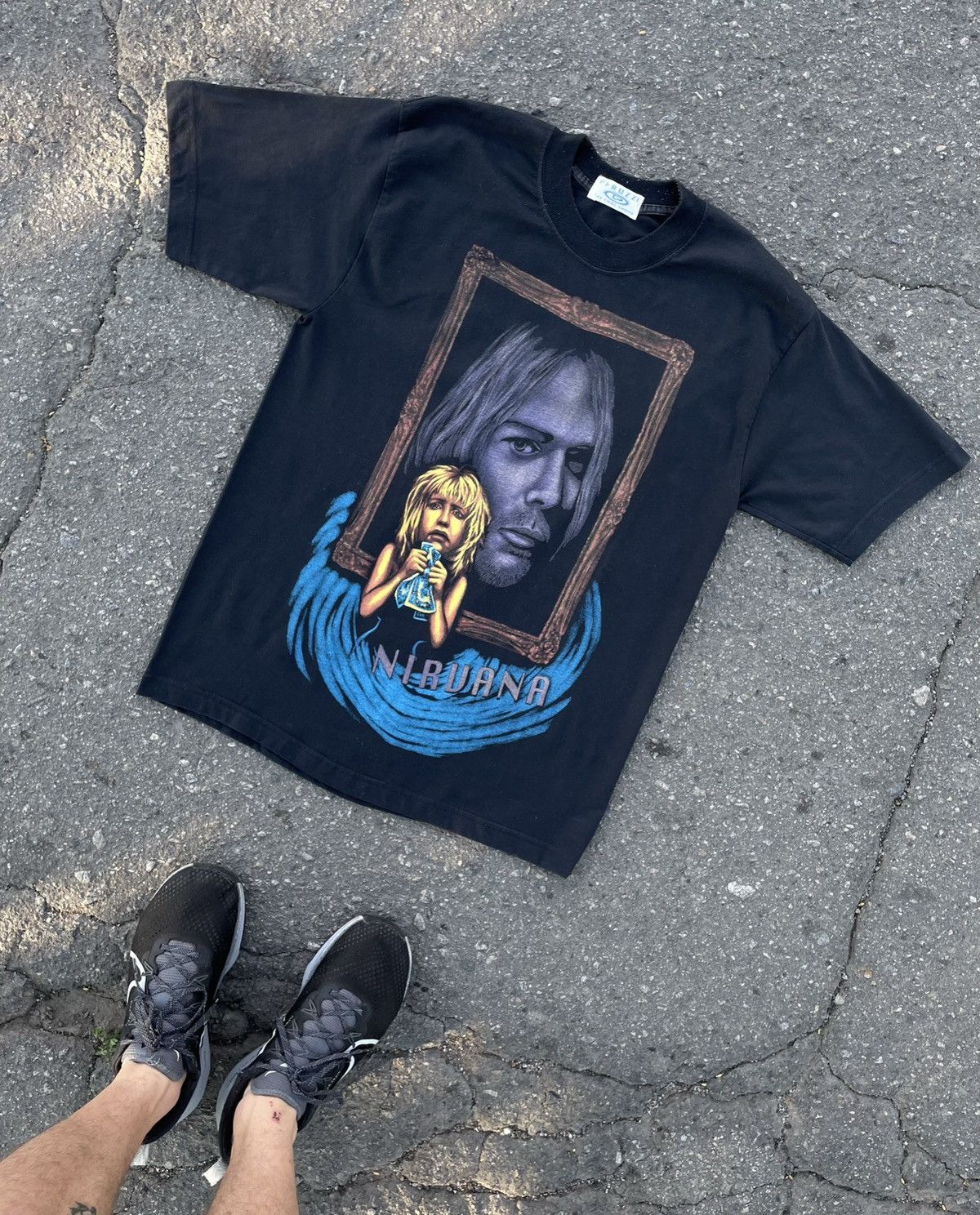 Band Tees ❗️RARE❗️Vintage Nirvana Kurt Cobain T-Shirt Band Tee Y2K Size US M / EU 48-50 / 2 - 1 Thumbnail