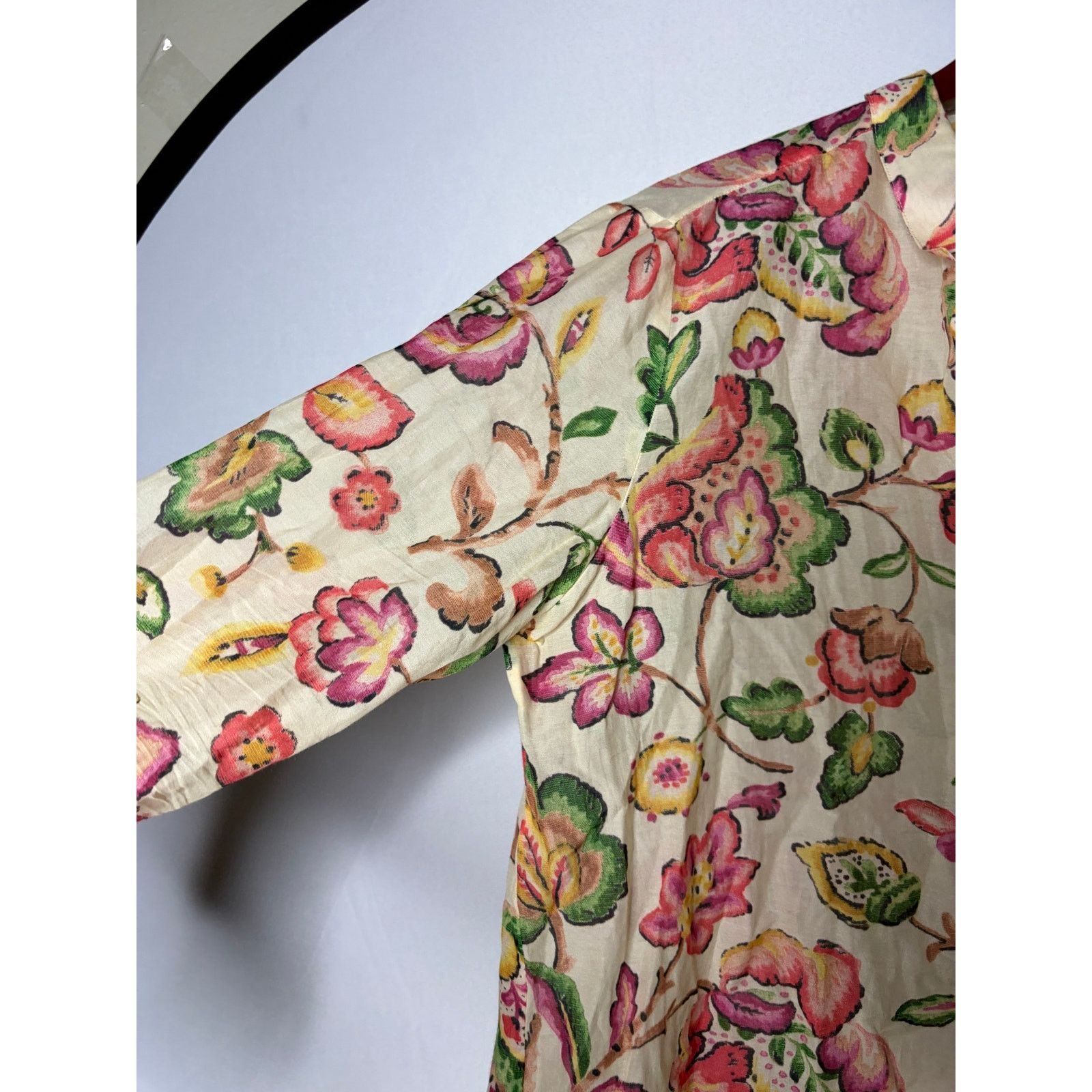 Sezane Sezane Pierro in Aria Floral print button down blouse 40 8 Size M / US 6-8 / IT 42-44 - 4 Thumbnail