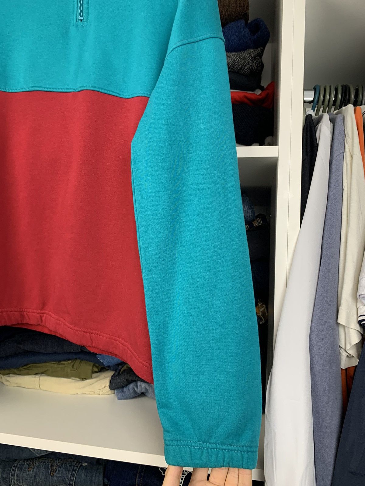 Pleasures Pleasures Quarted Zip Sweatshirt Size US M / EU 48-50 / 2 - 12 Thumbnail