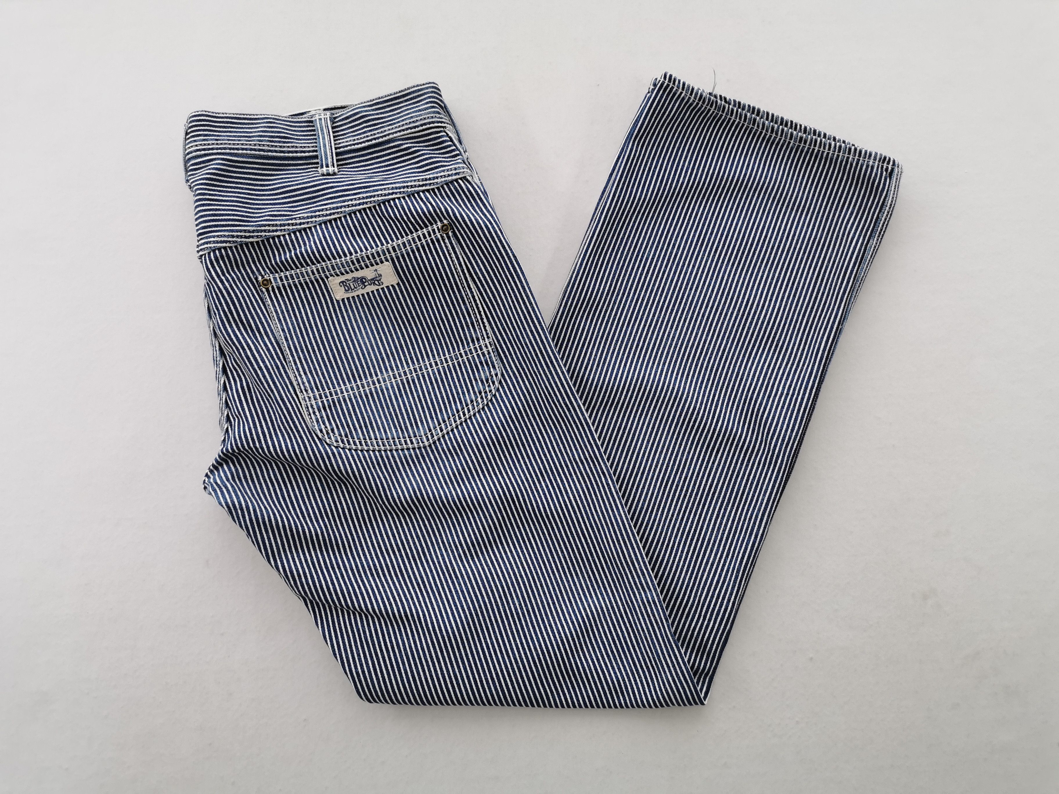 Vintage Blue Port Hickory Japenese Denim Made In Japan Size 38/36x33 Size US 38 / EU 54 - 4 Thumbnail