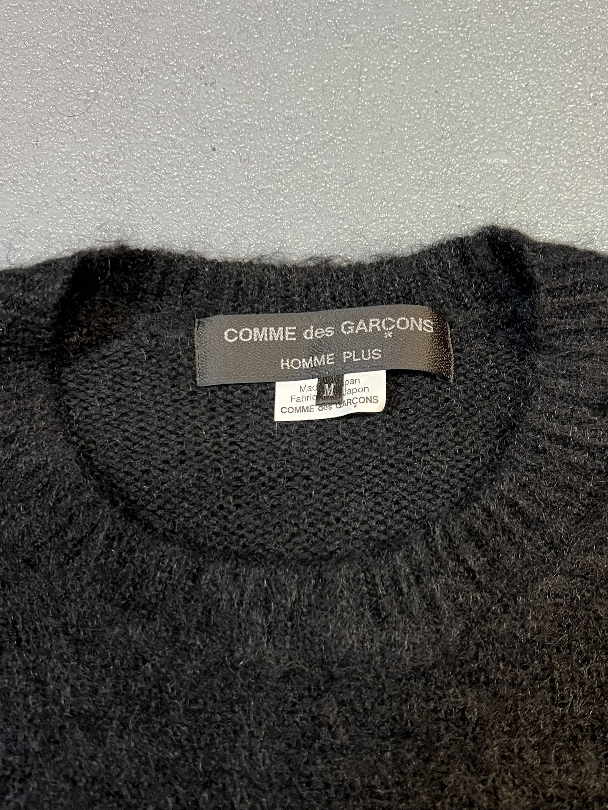 Comme des Garcons Comme des Garcons black mohair sweater. Size US L / EU 52-54 / 3 - 2 Thumbnail