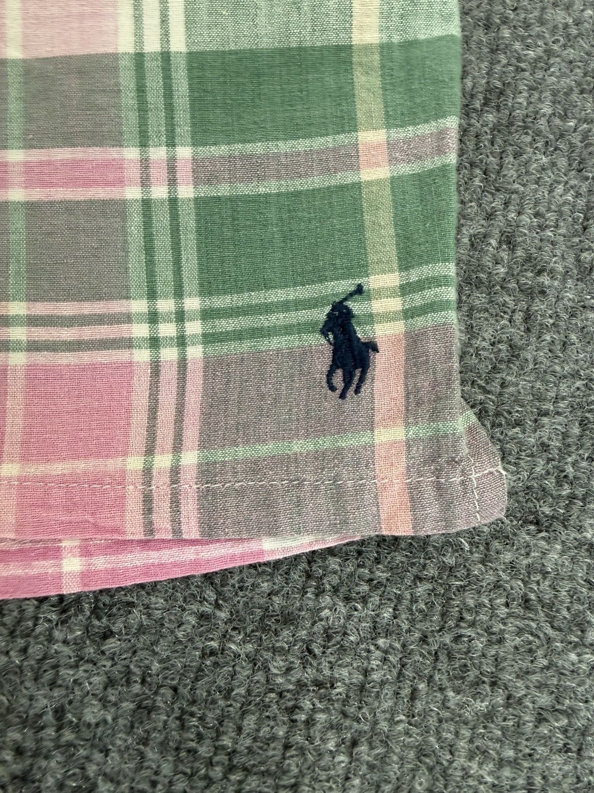 Polo Ralph Lauren Vintage Polo Ralph Lauren Plaid Swim Trunks L Cotton Size US 38 / EU 54 - 3 Thumbnail