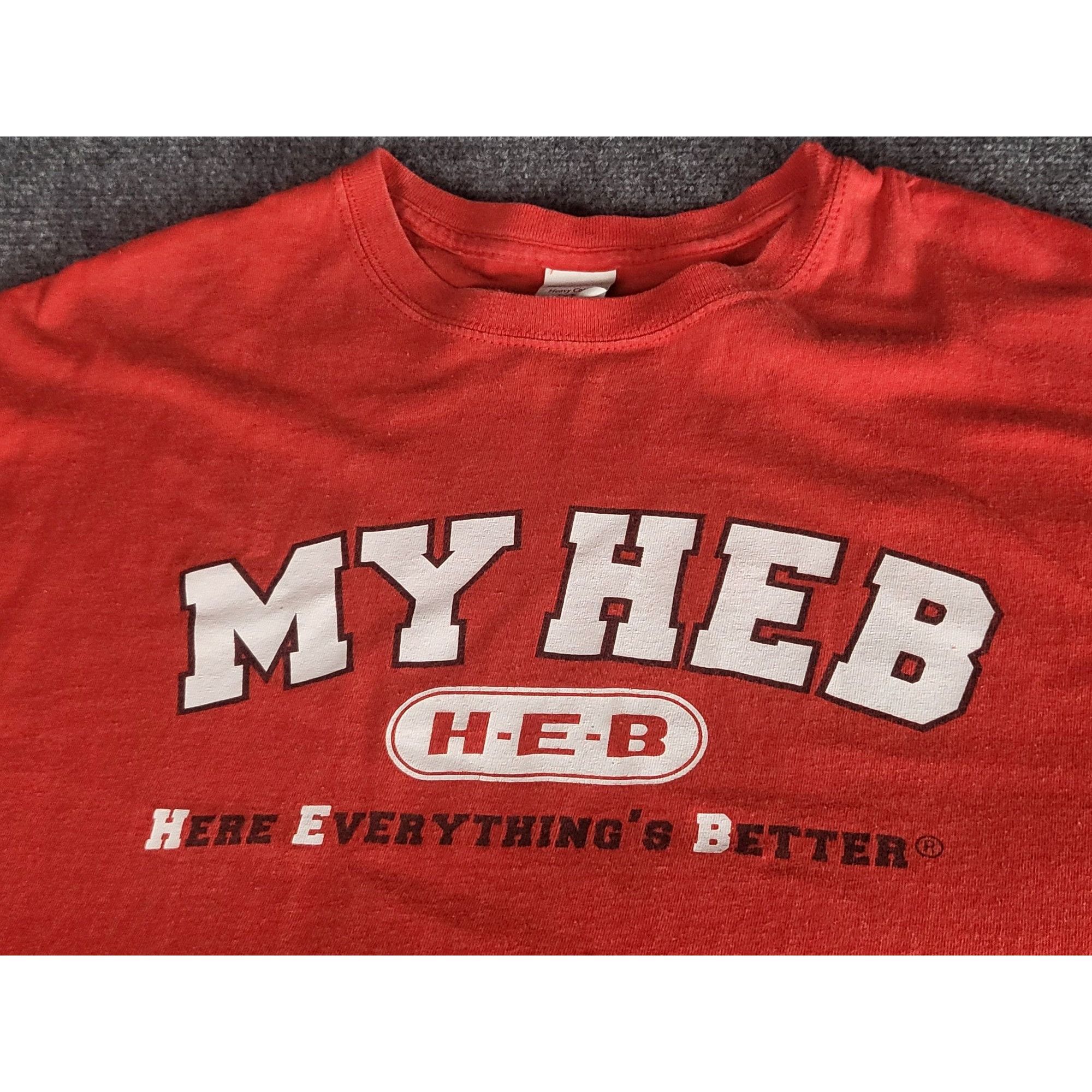Gildan Gildan My HEB Here Everythings Better Tshirt Men Sz XL Red G Size US XL / EU 56 / 4 - 3 Thumbnail
