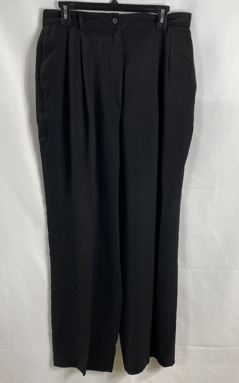 Giorgio Armani Vintage Giorgio Armani 1980s Borgonuovo Black Dress Trousers Size US 30 / EU 46 - 1 Thumbnail