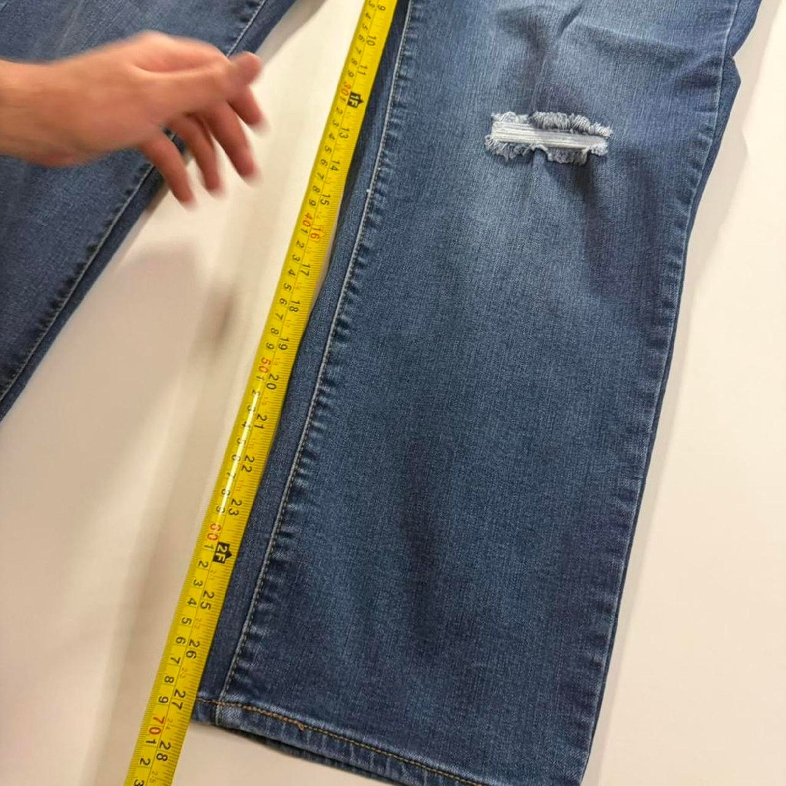 JNCO × Vintage vintage 2000s relaxed baggy wide leg faded distressed jeans Size US 38 / EU 54 - 4 Thumbnail
