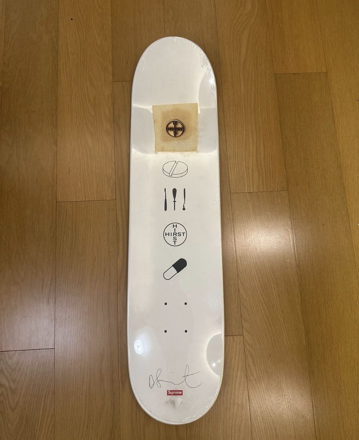 Supreme Supreme x Damien Hirst collaboration skateboard Size ONE SIZE - 2 Thumbnail