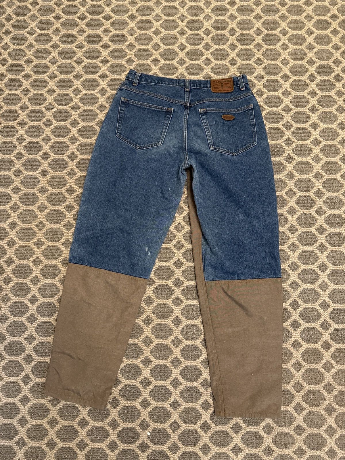 Jean Browning Jean Double Knee Size US 34 / EU 50 - 2 Thumbnail