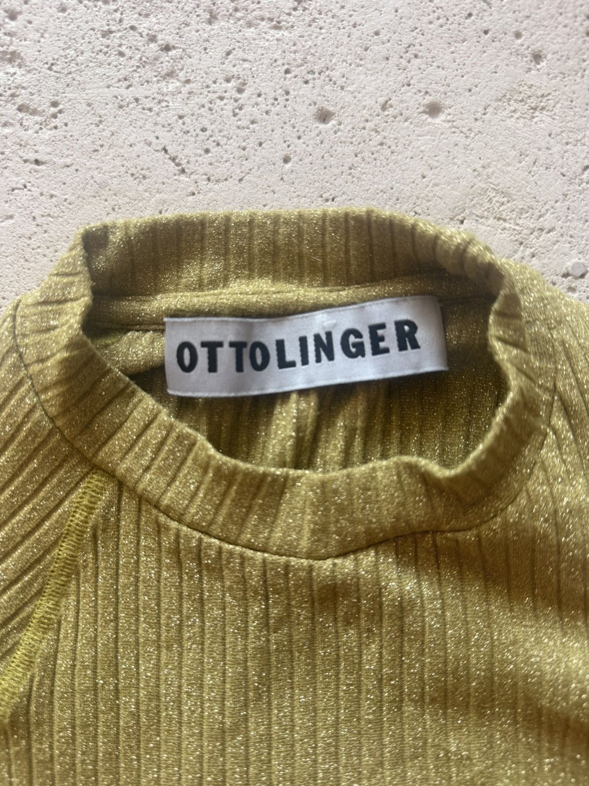 Ottolinger Ottolinger logo-print lurex-detail top Size S / US 4 / IT 40 - 3 Thumbnail