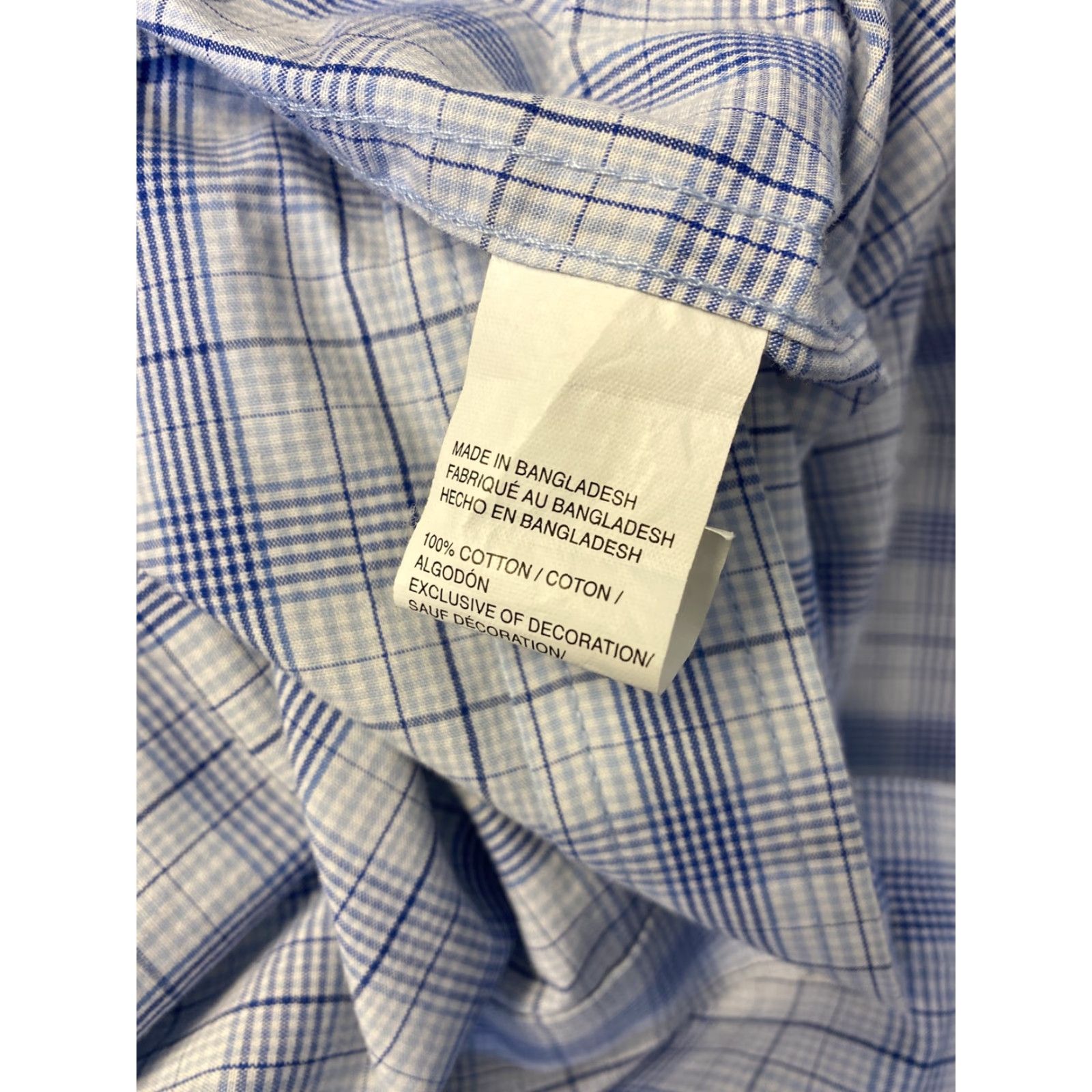 Izod IZOD Plaid Button-Up Shirt, Mens Large Regular, Multicolor Cotton, Casual, Long Sleeve Size US L / EU 52-54 / 3 - 8 Thumbnail