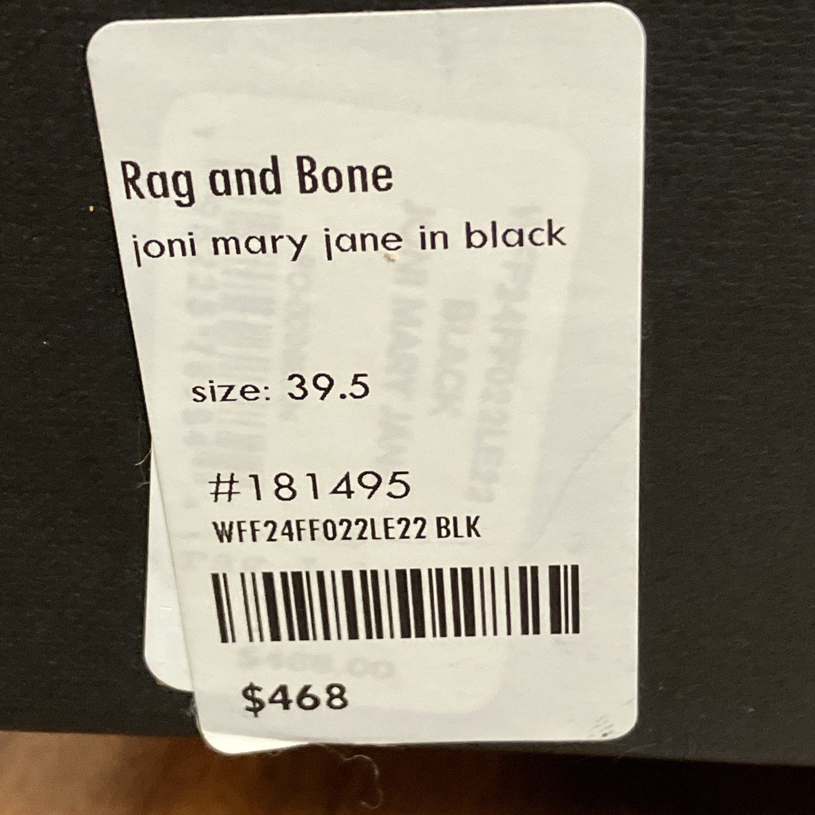 Rag & Bone NIB $468 Rag & Bone Mari Heel Sandal Black Suede Size: 9.5 Size US 9.5 / IT 39.5 - 2 Thumbnail