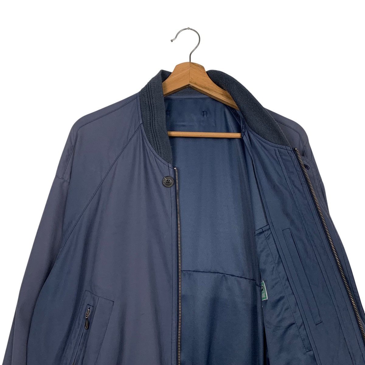 Japanese Brand Vintage 90's CROCODILE Casual Bomber Jacket #2451-C110 Size US L / EU 52-54 / 3 - 11 Thumbnail