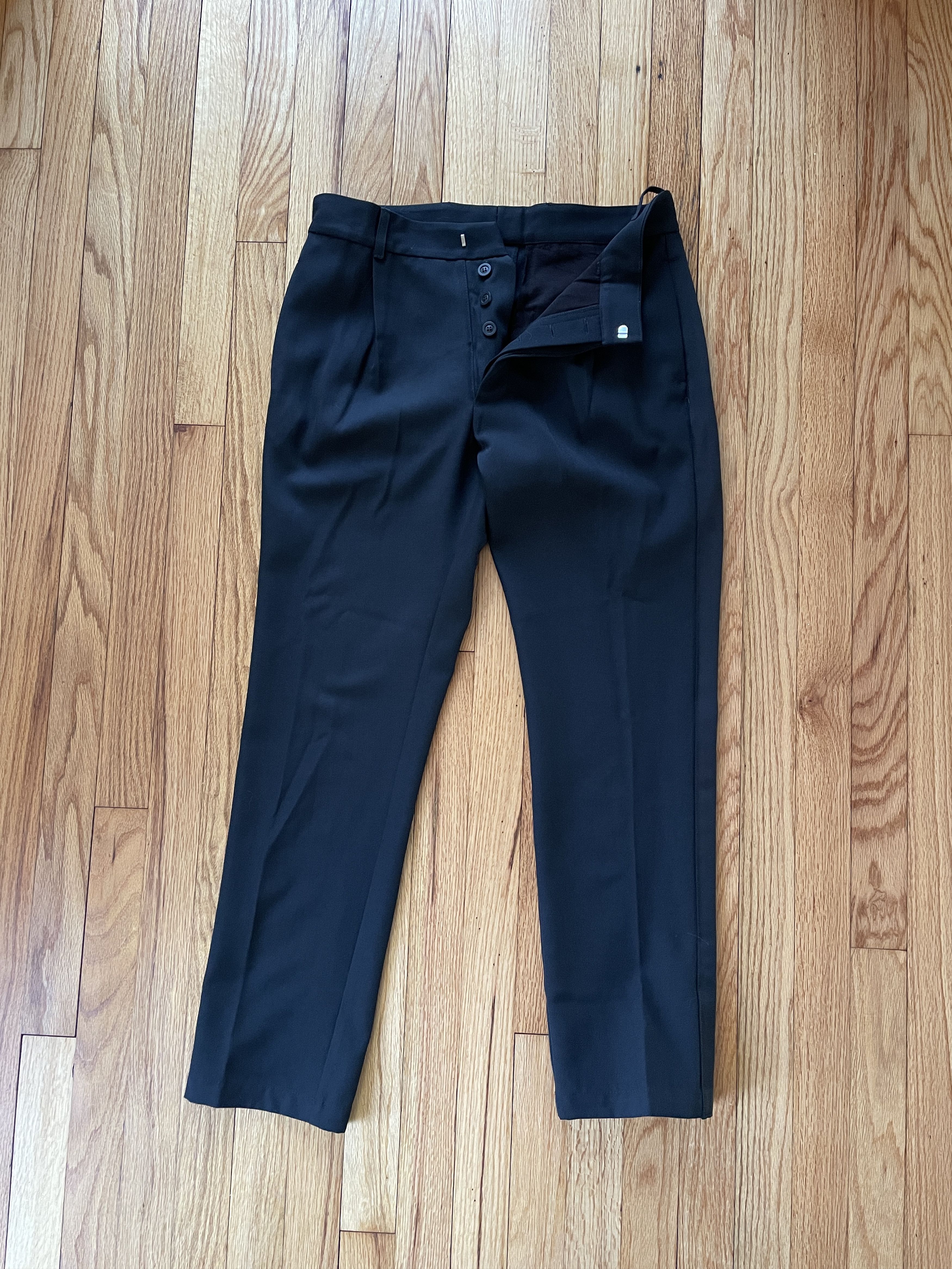 Assembly New York Assembly NY-Tuxedo single pleat Wool Suiting Pant Size US 30 / EU 46 - 2 Thumbnail