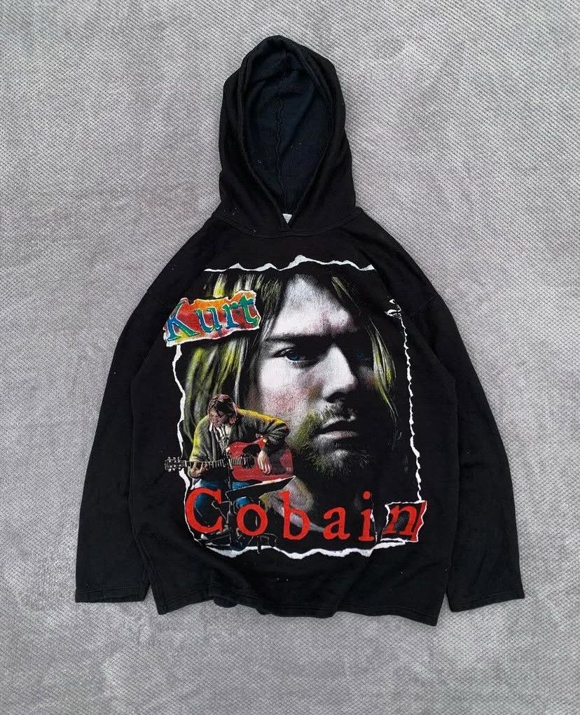 Kurt Cobain × Streetwear × Vintage Kurt Cobain Nirvana Grunge Vintage