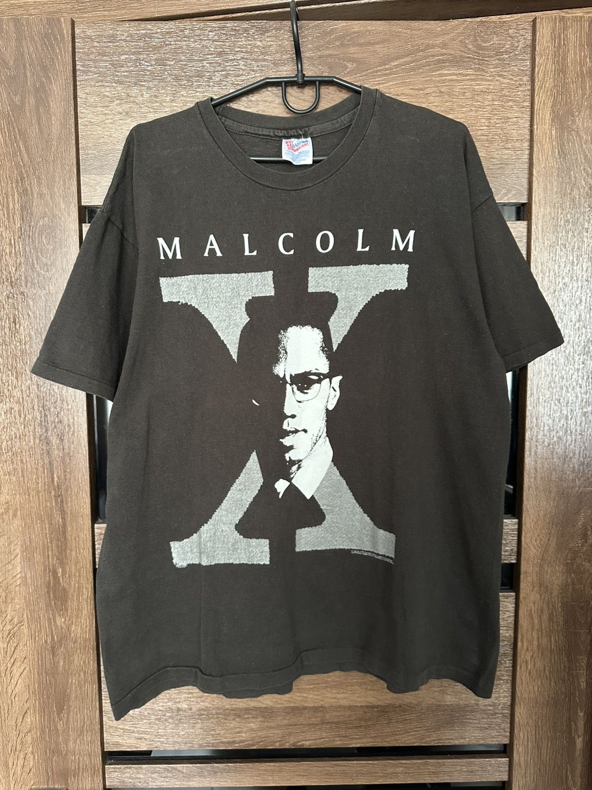 Vintage 1992 Malcolm X Vintage Movie T-Shirt Tee Size US XL / EU 56 / 4 - 3 Thumbnail