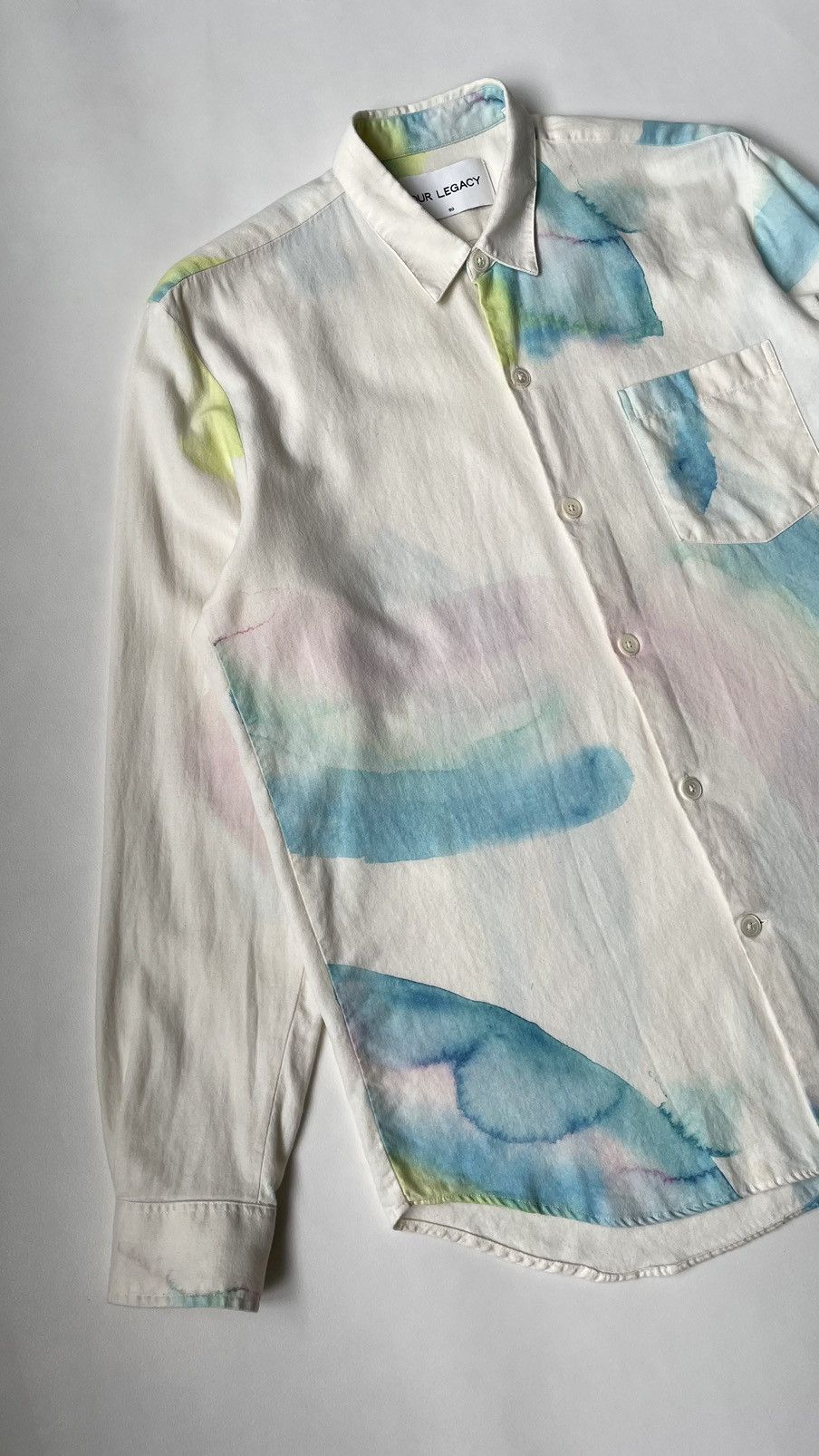 Our Legacy A/W 14 Watercolour Print Shirt Size US M / EU 48-50 / 2 - 4 Thumbnail
