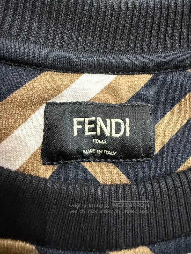 Fendi Fendi Classic FF monogram logo sweater Size US XL / EU 56 / 4 - 3 Thumbnail