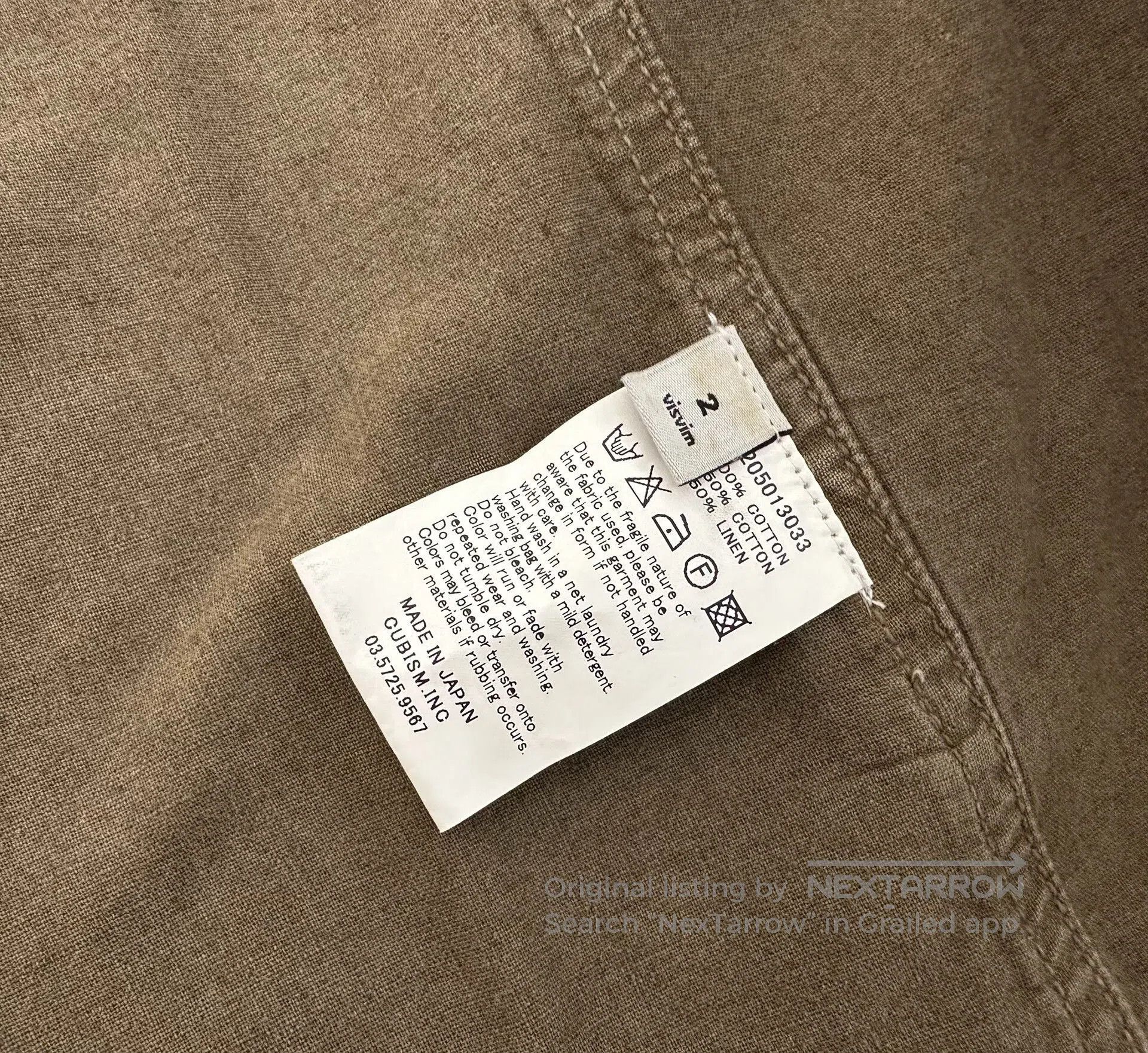 Visvim visvim achse jkt with patches. Size US M / EU 48-50 / 2 - 4 Thumbnail
