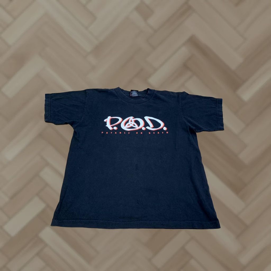 Vintage VINTAGE P.O.D. Payable On Death Shirt Men M Black Rock Punk Y2K 13093 Size US M / EU 48-50 / 2 - 1 Thumbnail