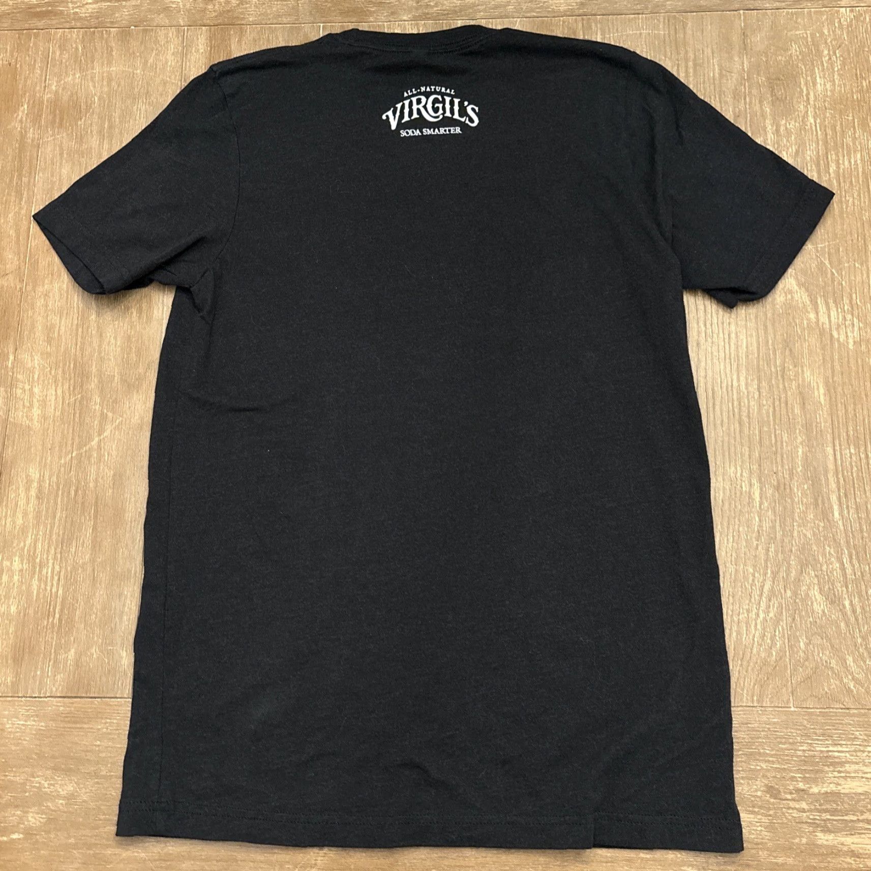 Sugar VINTAGE Virgil’s All Natural Soda T Shirt Crew Neck Men's Size M Gray Rare EUC Canvas Shirt Nature Theme Mens Size US M / EU 48-50 / 2 - 4 Thumbnail