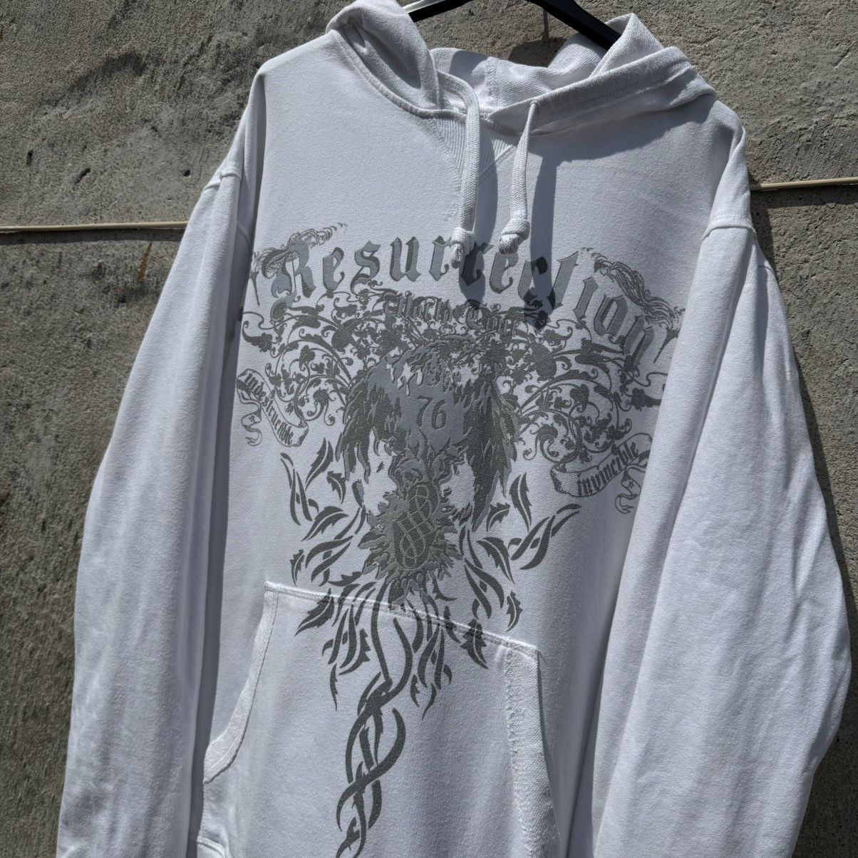 Affliction Affliction Type “Resurrection” Hoodie Y2K Tribal Grunge SWAG Size US L / EU 52-54 / 3 - 2 Thumbnail