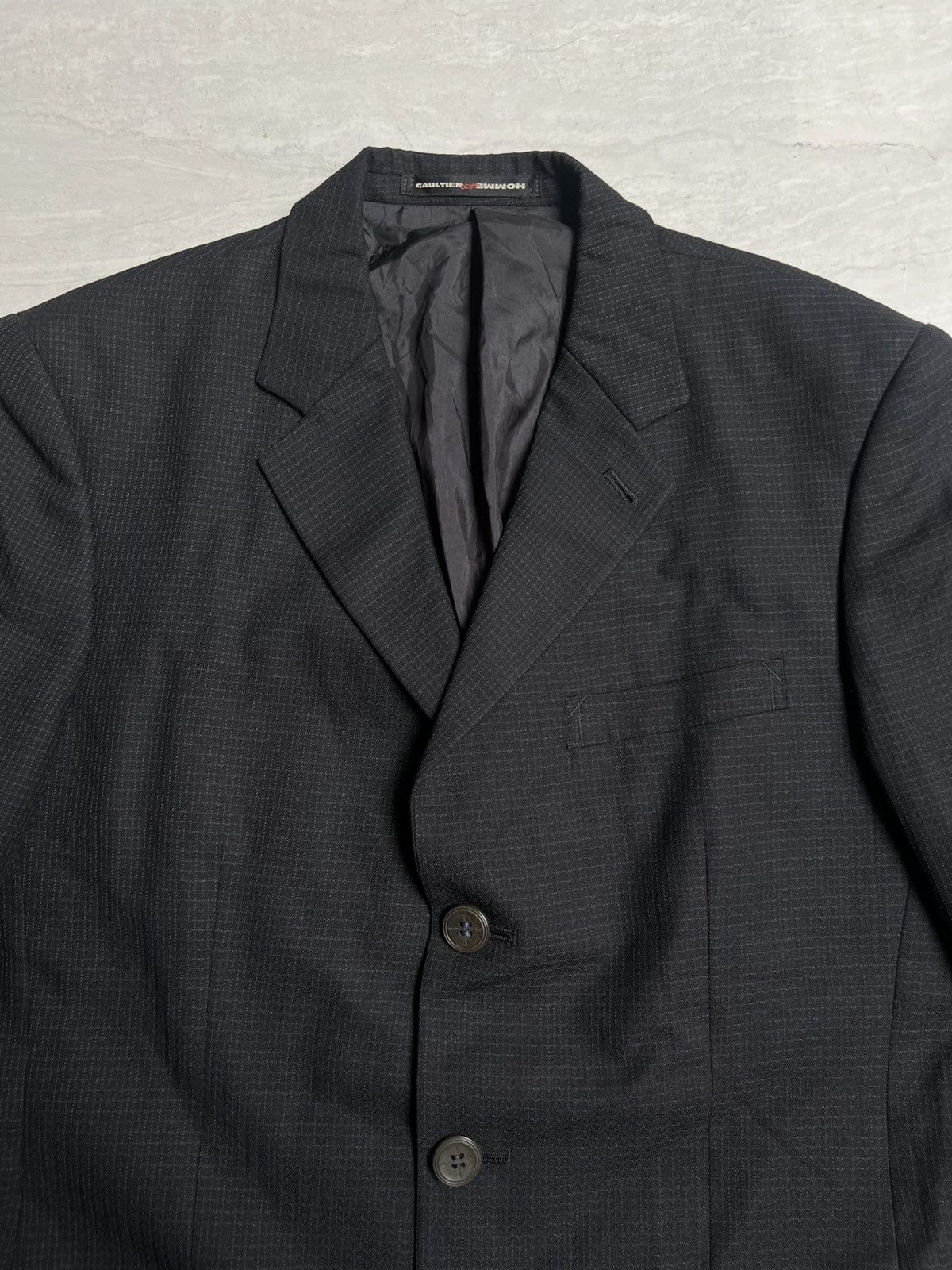 Gaultier Homme Objet Jean Paul Gaultier Homme Objet Striped Suit Jacket Size US M / EU 48-50 / 2 - 8 Thumbnail