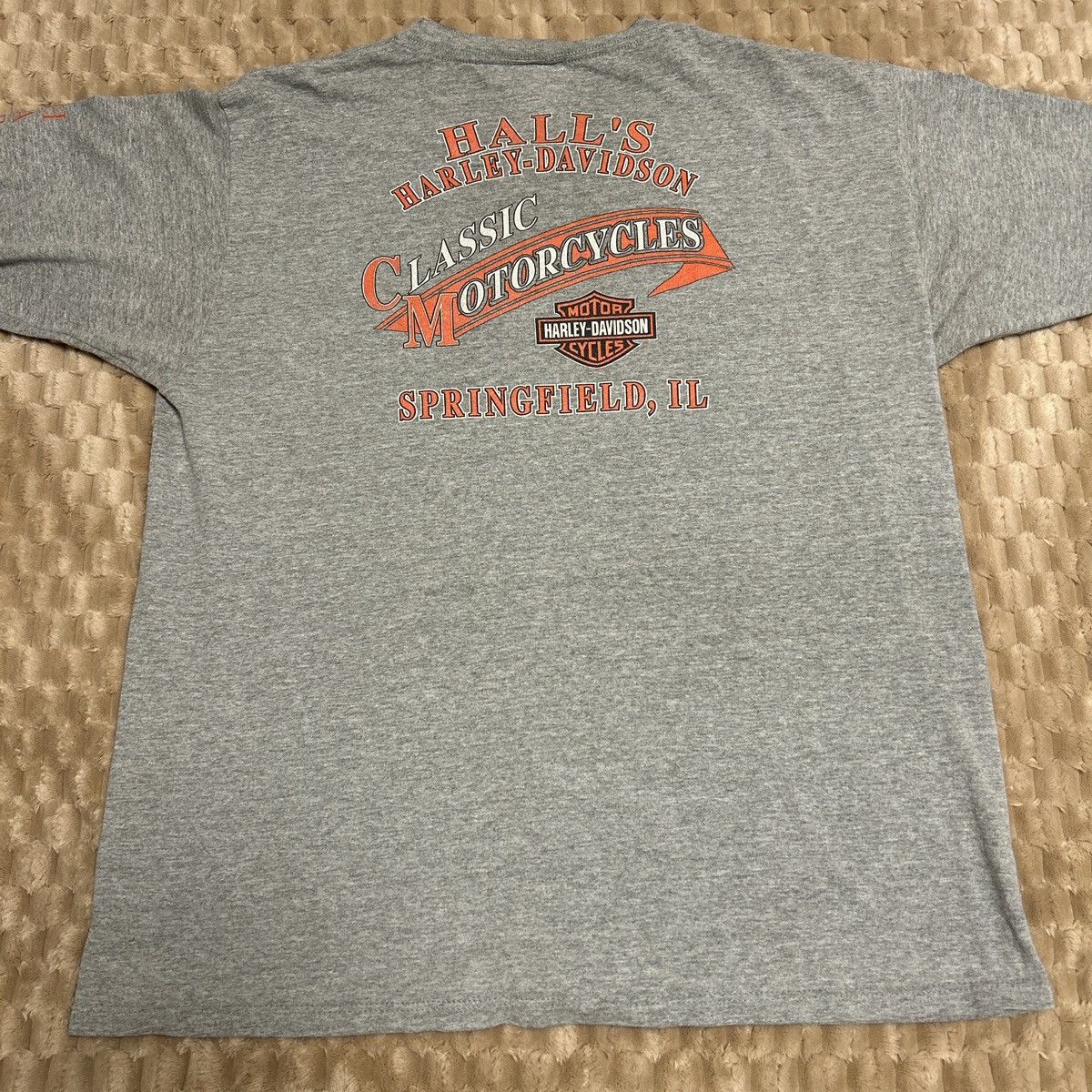 Harley Davidson Grey Harley Davidson Long Sleeve Size US XL / EU 56 / 4 - 2 Thumbnail