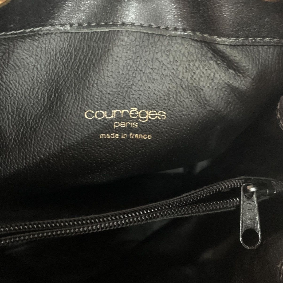 Courreges Courreges Leather Bucket Bag Size ONE SIZE - 13 Thumbnail