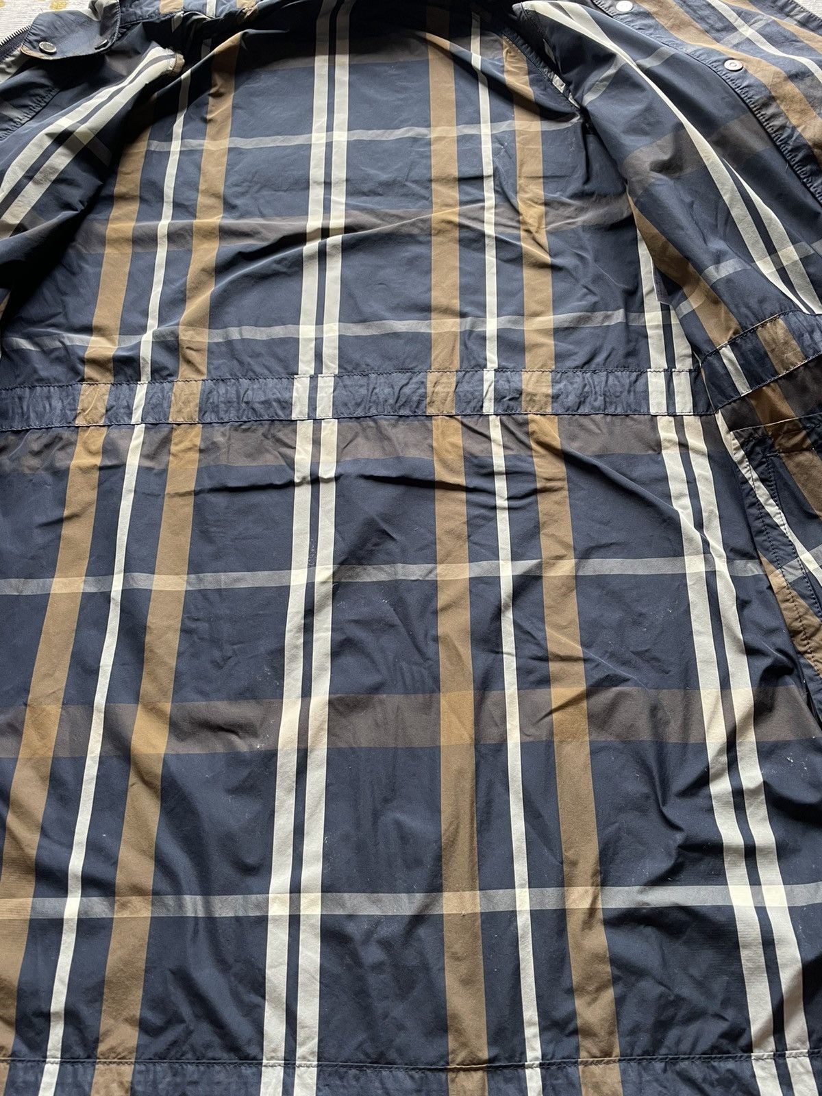 Aquascutum AQUASCUTUM London Vintage Club Check Windbreaker Coat Size US S / EU 44-46 / 1 - 6 Thumbnail