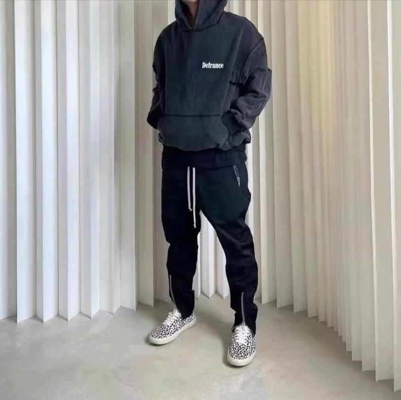 Rick Owens Rick Owens Four-Zip Bullet Pants for Sale-2506 Size US 44 / EU 60 - 1 Thumbnail