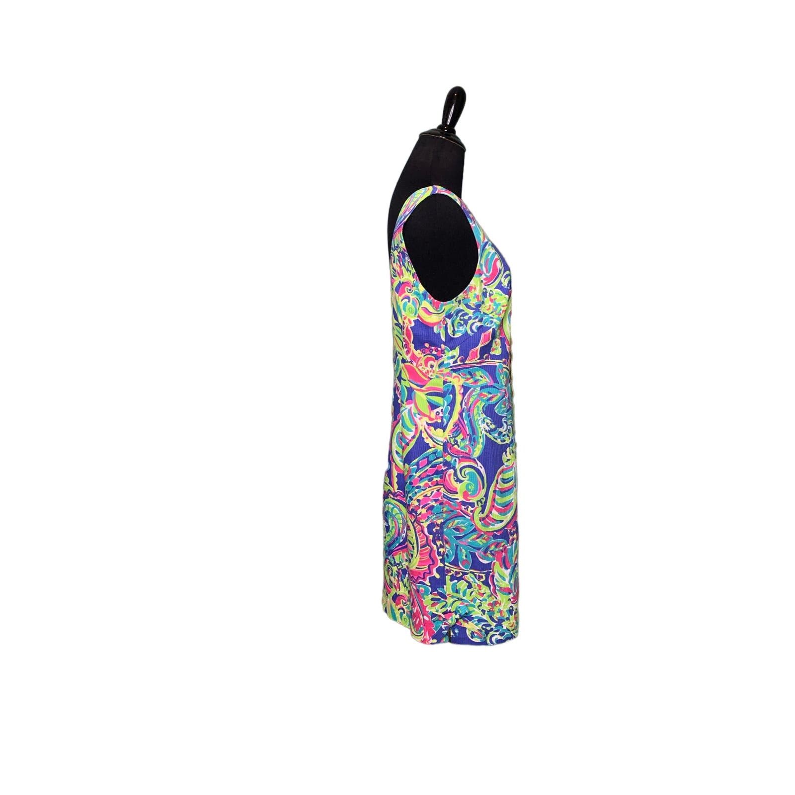 Lilly Pulitzer Lilly Pulitzer colorful print sheath mini dress size 4 Size S / US 4 / IT 40 - 5 Thumbnail