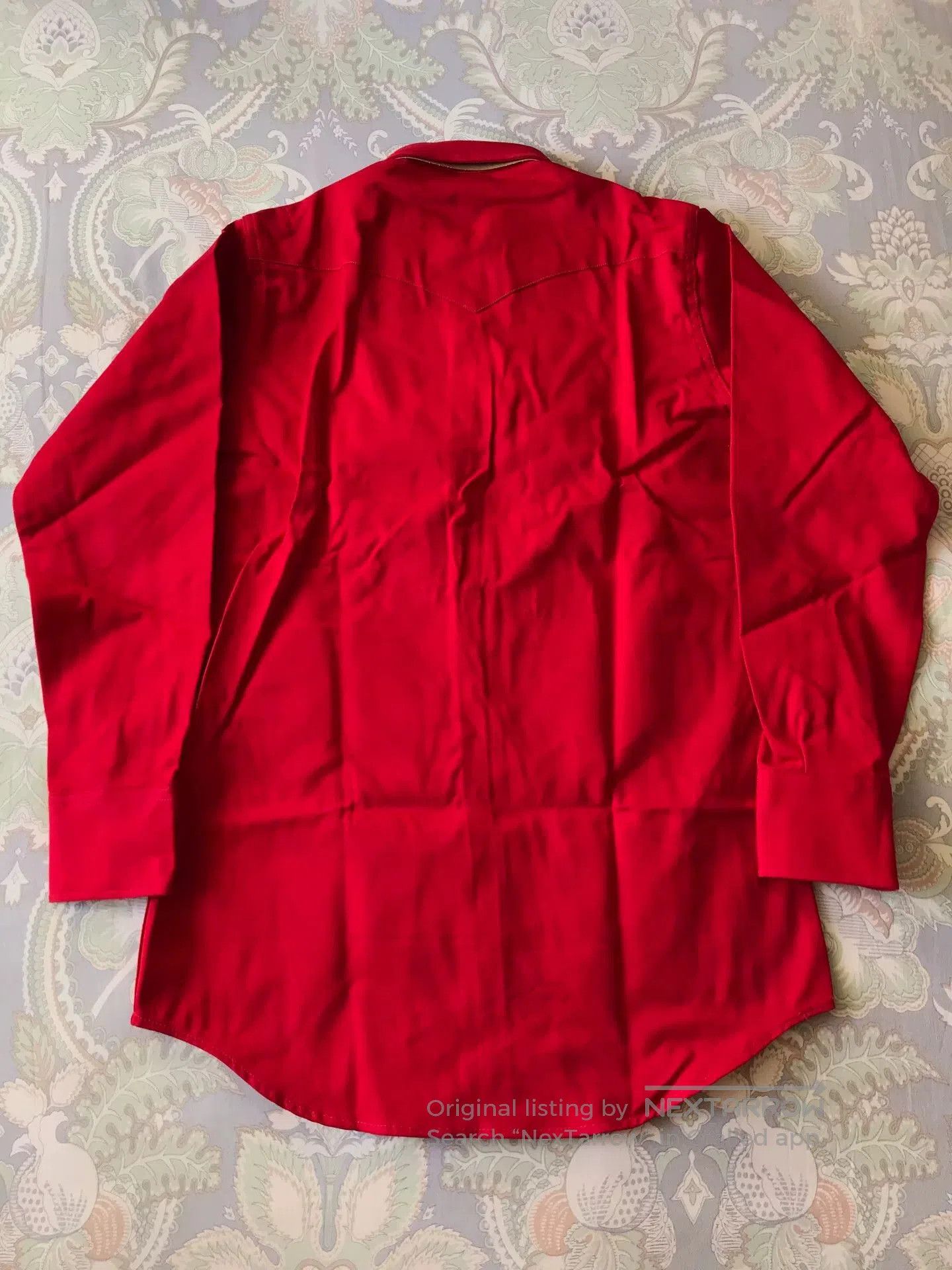Carhartt 90s Carhartt SU000 Red Western Shirt. Size US M / EU 48-50 / 2 - 2 Thumbnail