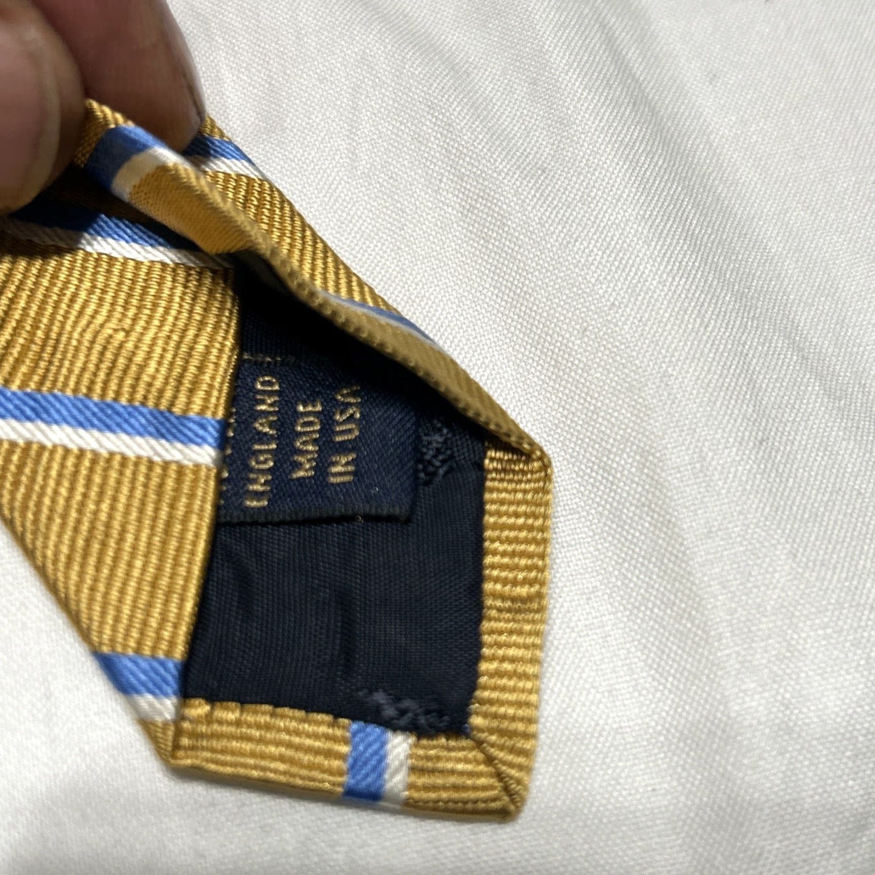 Brooks Brothers Brooks Brothers Tie Multicolor Silk Preppy Made In USA Men EUC Size ONE SIZE - 4 Thumbnail