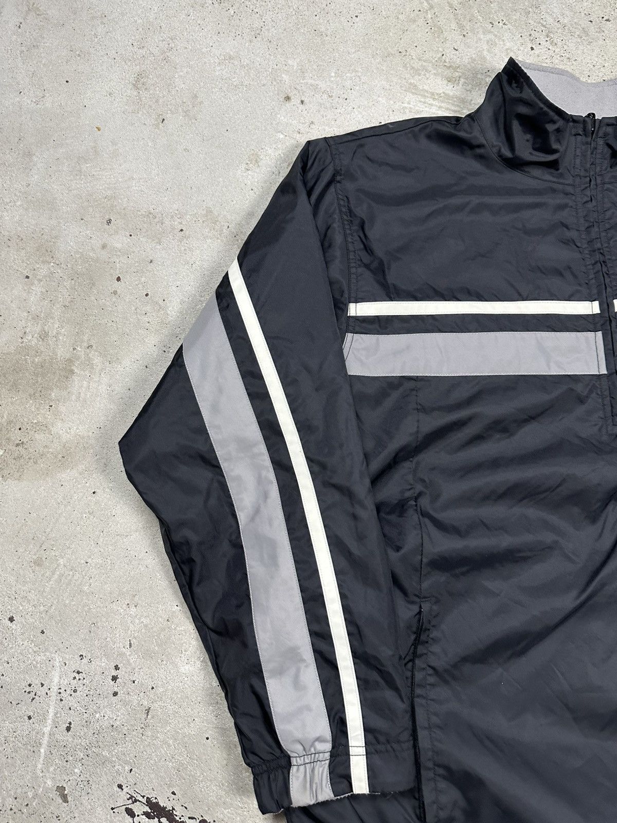 Nike Vintage Y2K Nike Reversible Anorak Jacket Fleece Swoosh rare Size US M / EU 48-50 / 2 - 7 Thumbnail