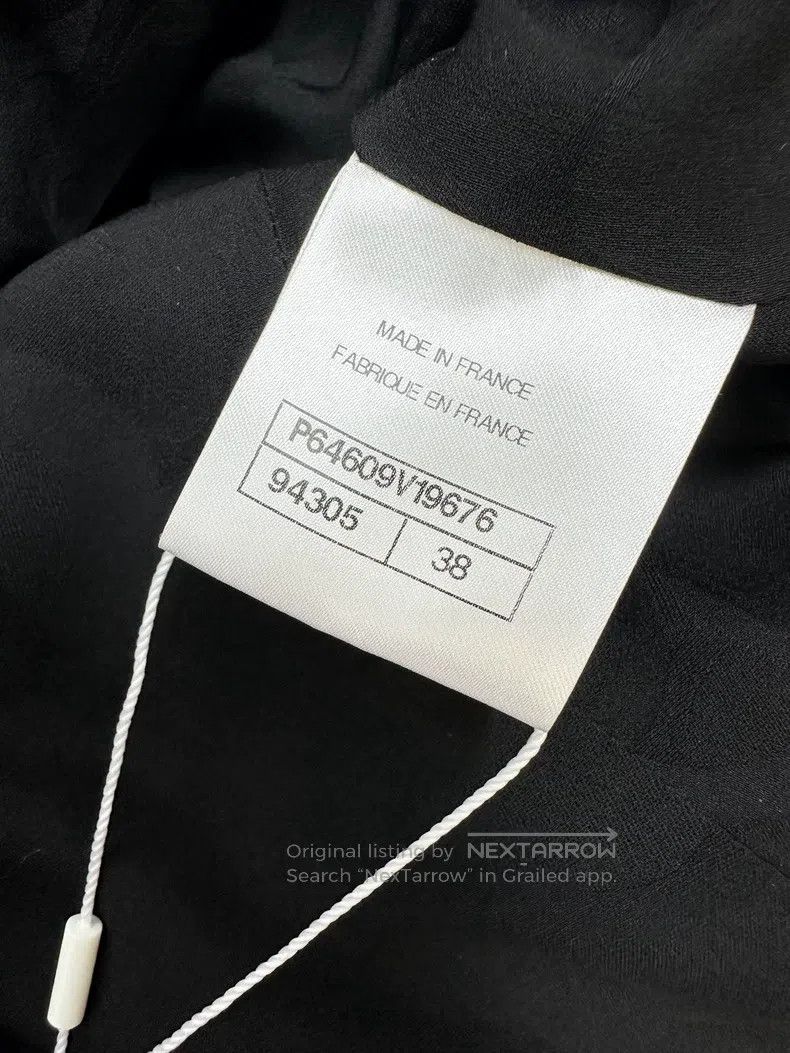 Chanel Chanel 20A black and white colour block long-sleeved braid Size XS / US 0-2 / IT 36-38 - 8 Thumbnail