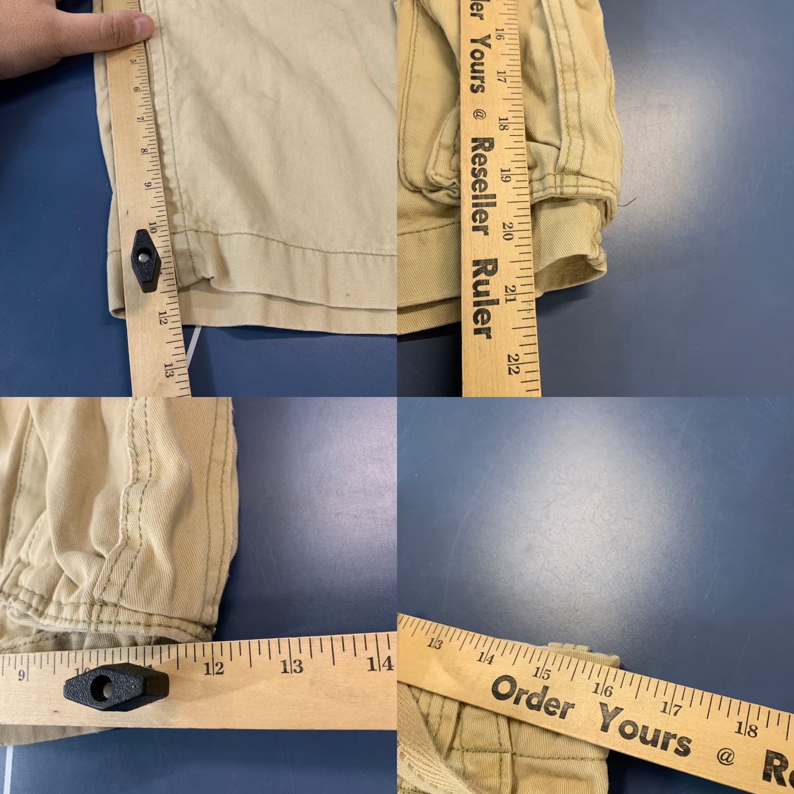 Aeropostale VINTAGE Aeropostale Military Cargo Shorts Mens 30X11.5 Outdoor Pockets Size US 30 / EU 46 - 9 Thumbnail