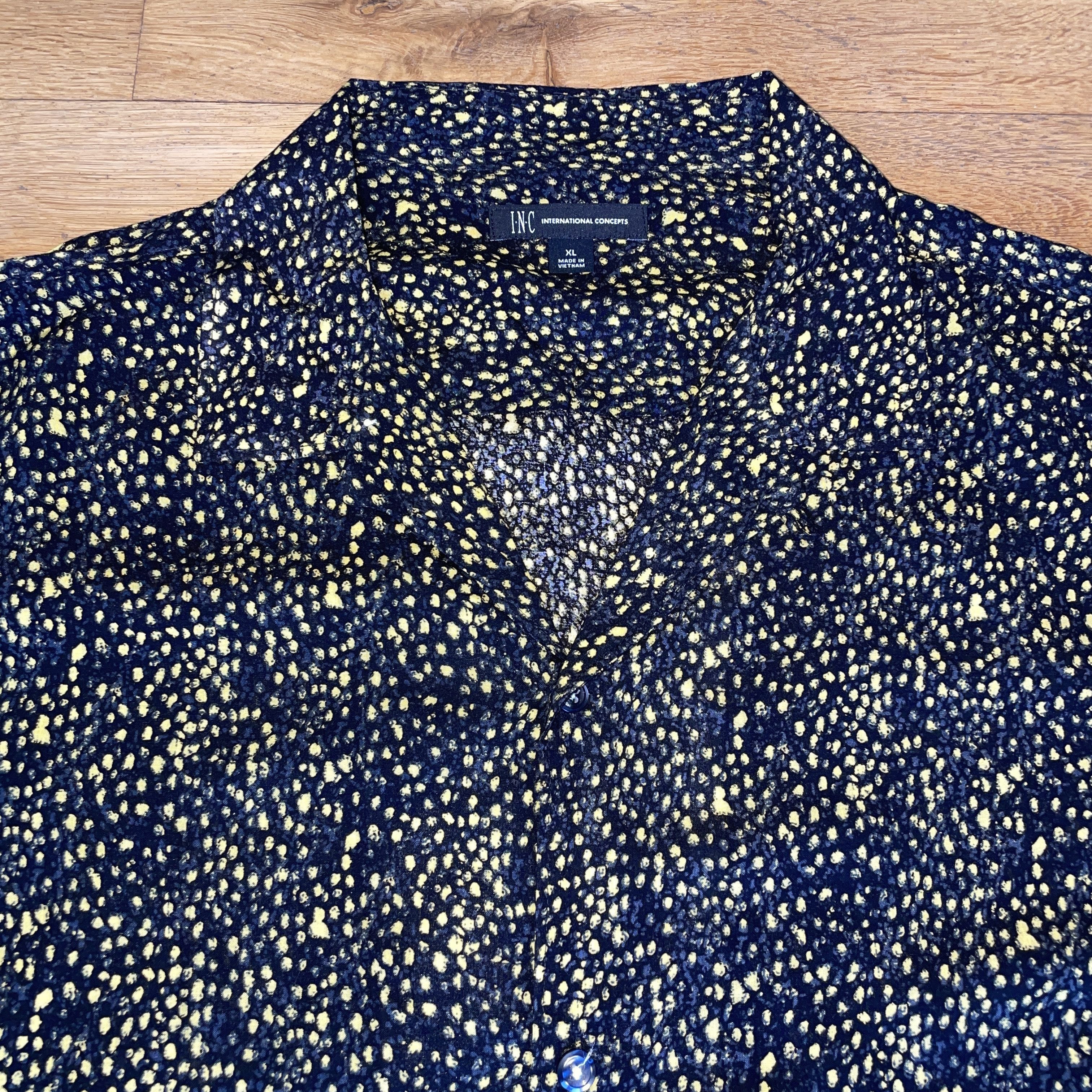 Designer × I.N.C × UNIK International Inc. Inc International Concepts Men's Shirt Summer Rayon Size Xl Size US XL / EU 56 / 4 - 3 Thumbnail