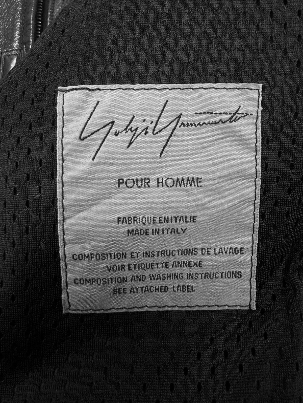 ジャケット・アウター COMPOSITION:SEE ATTACHED LABEL \" Y's \" Y's COMPOSITION: SEE ATTACHED LABEL” Layered design multi