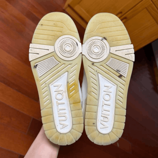 Louis Vuitton Louis Vuitton Low-Top Sneakers Size US 5.5 / IT 35.5 - 4 Thumbnail