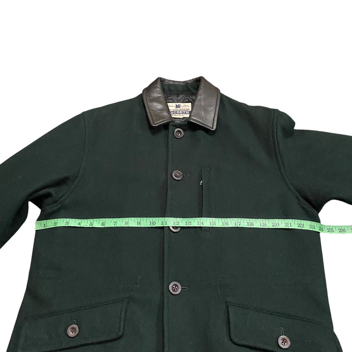 Macbeth Vintage Macbeth Leather Collar Button Jacket M Size Size US M / EU 48-50 / 2 - 12 Thumbnail