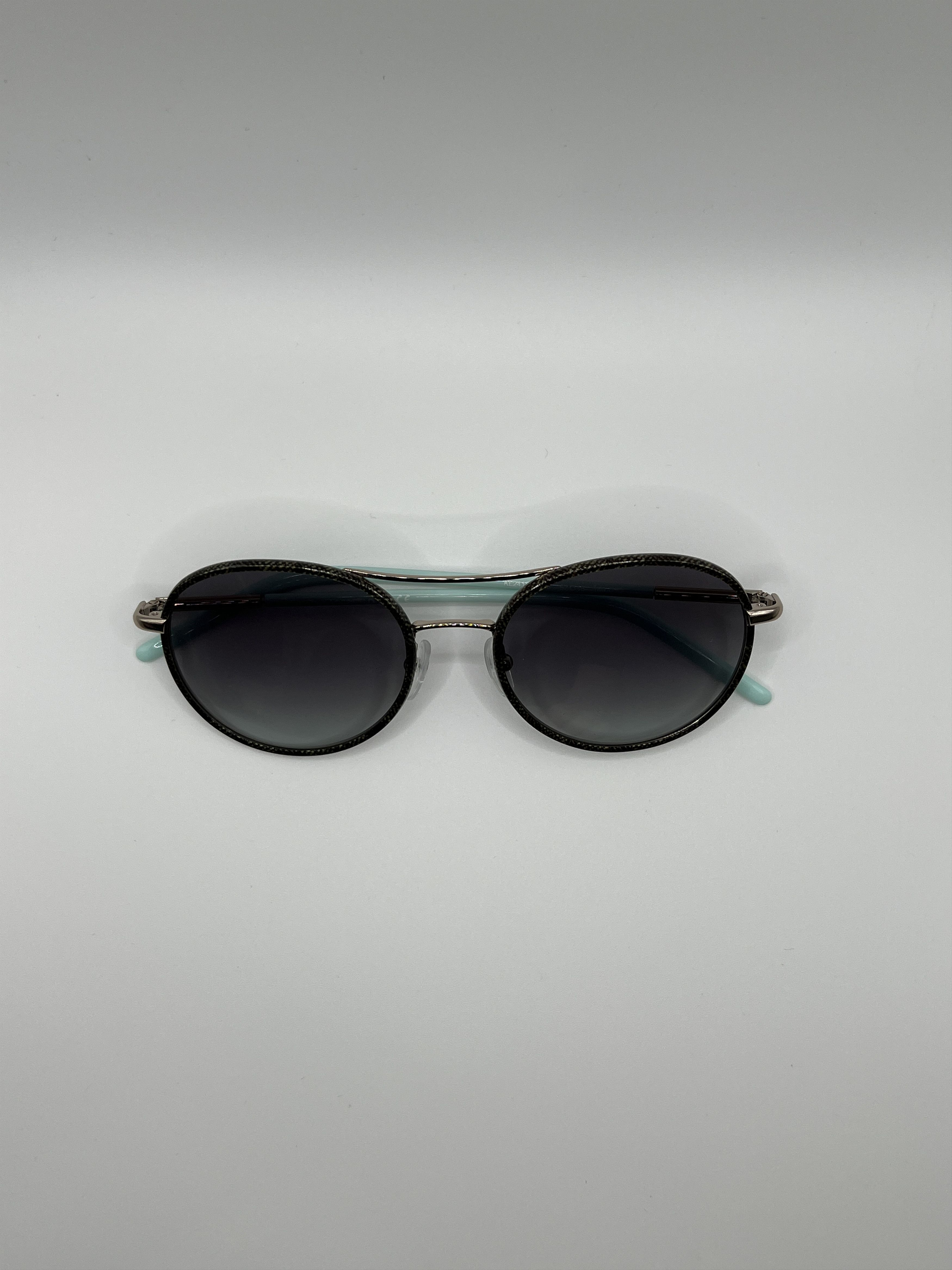 Karl Lagerfeld Karl Lagerfeld KL241S Round Sunglasses Mint Arms Size ONE SIZE - 9 Thumbnail