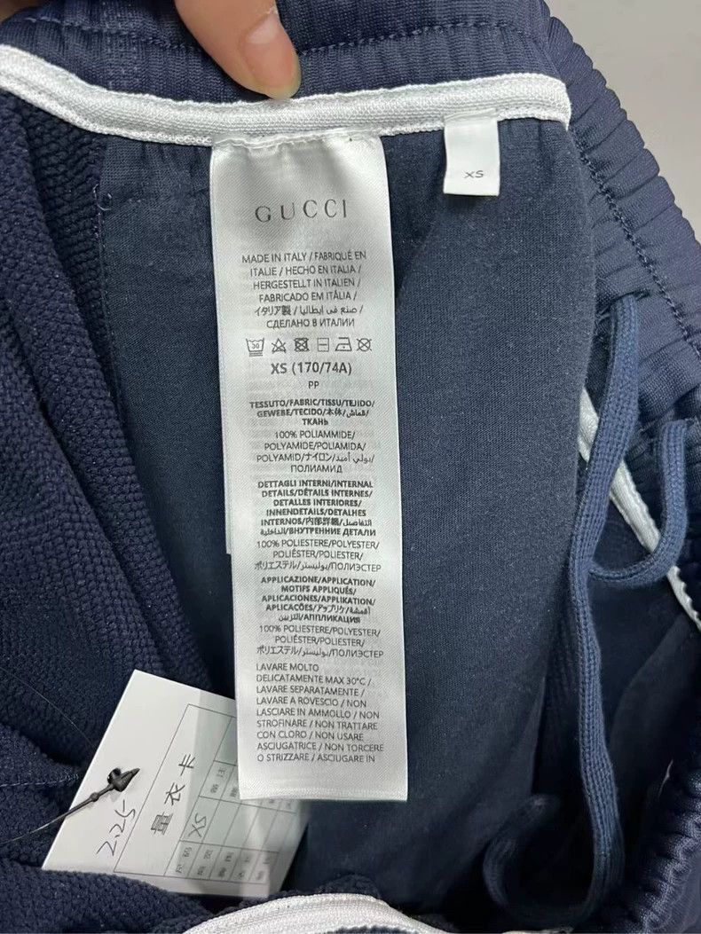 Gucci Gucci Blue Retro Athletic Track Pants-2505 Size US 26 / EU 42 - 4 Thumbnail